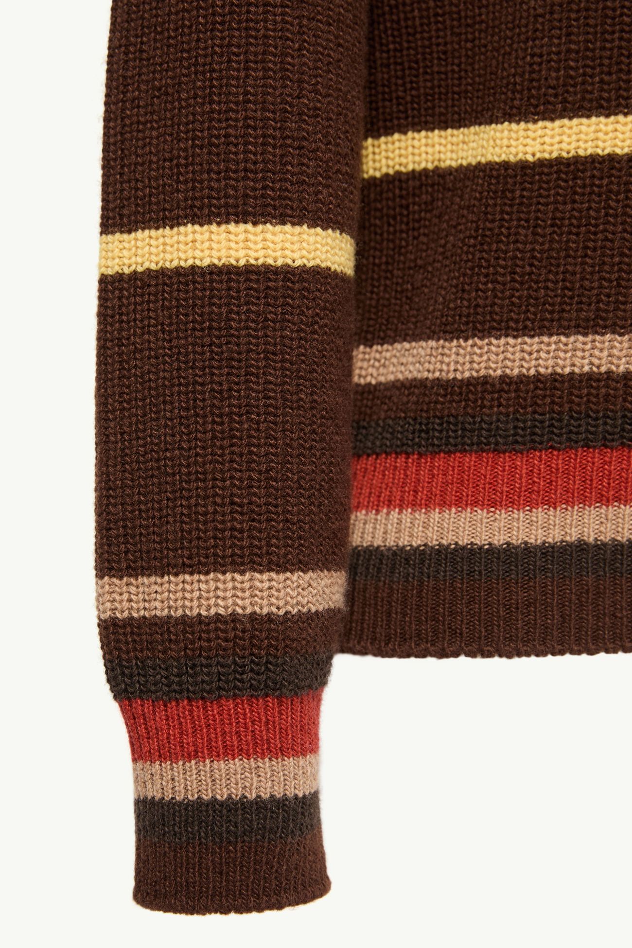 Wool & Cashmere Blend Jumper Boy Brown Moncler 3