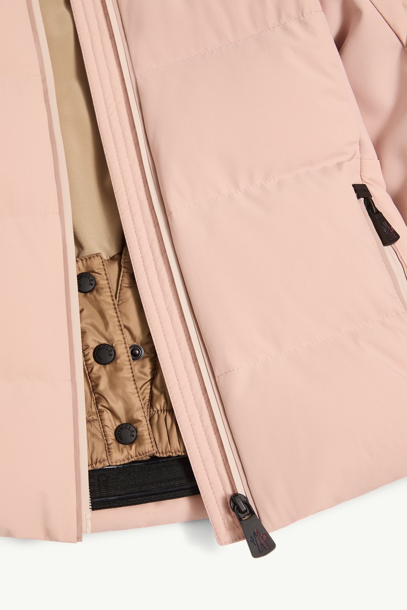 New Guyane Daunen-Skijacke mit Kapuze Mädchen Pink Moncler 4