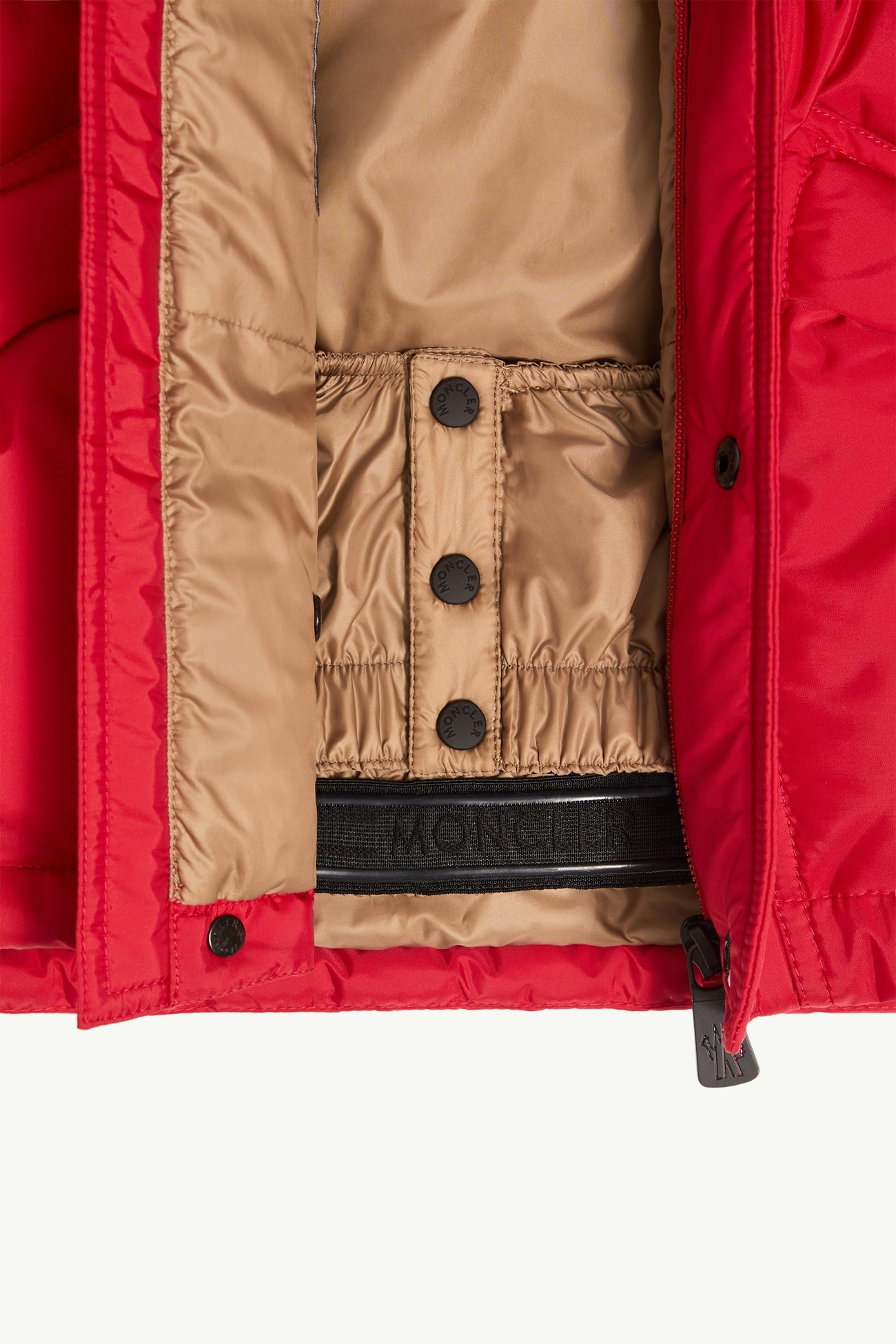 Miller連帽保暖滑雪外套 男童 紅色 Moncler 4
