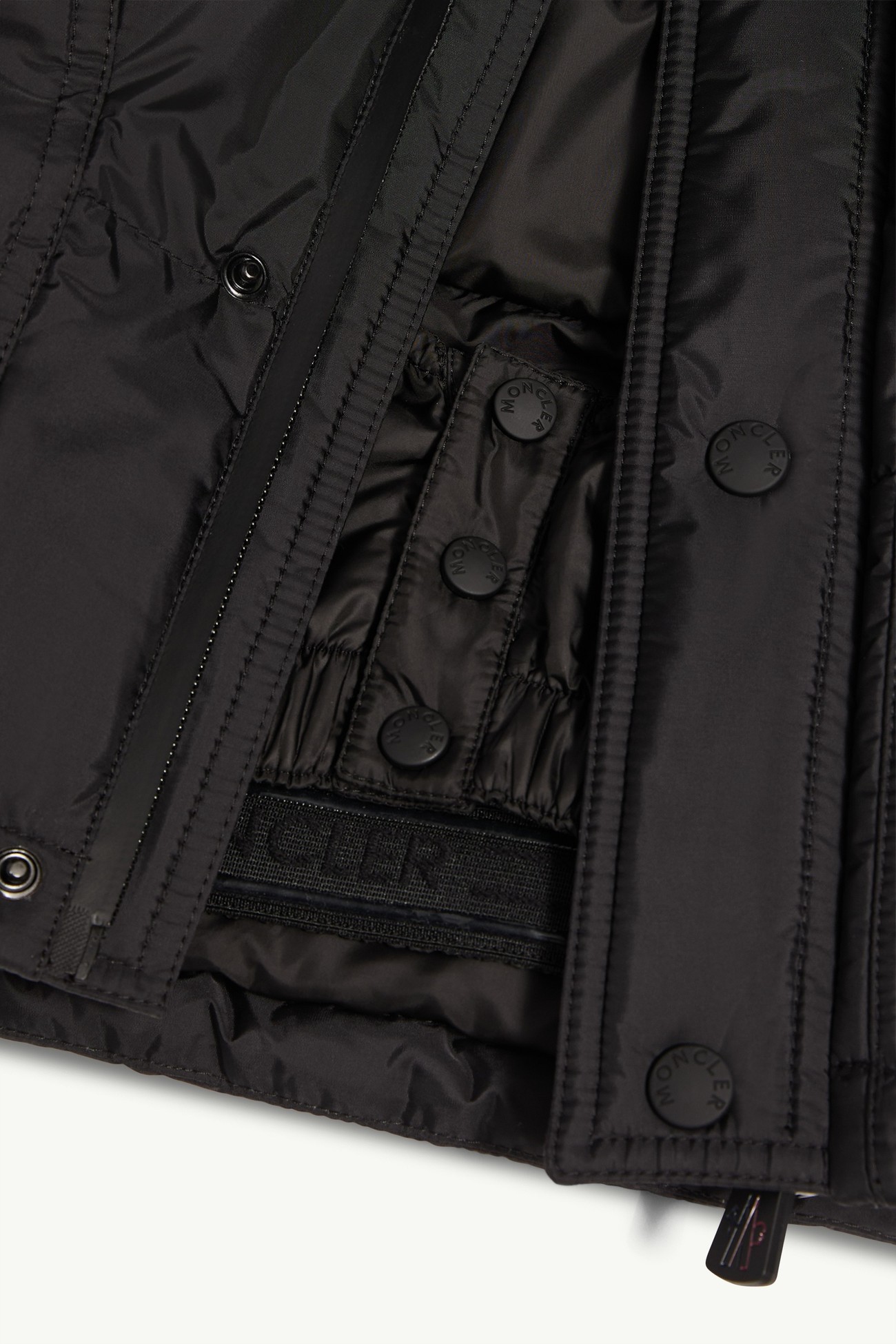 Miller Hooded Insulated Ski Jacket Boy Black Moncler 3