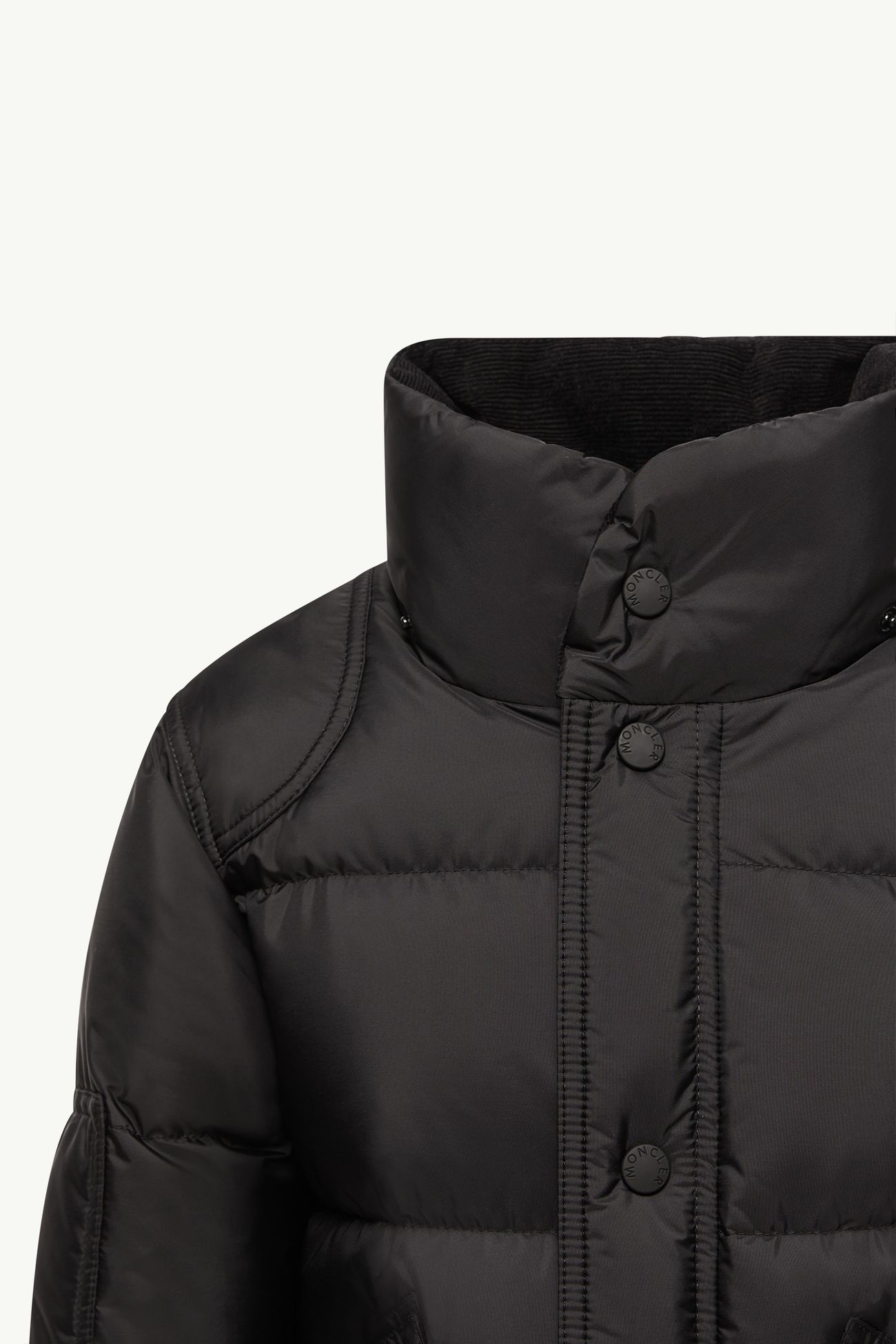 Miller isolierte Skijacke mit Kapuze Jungen Schwarz Moncler 4