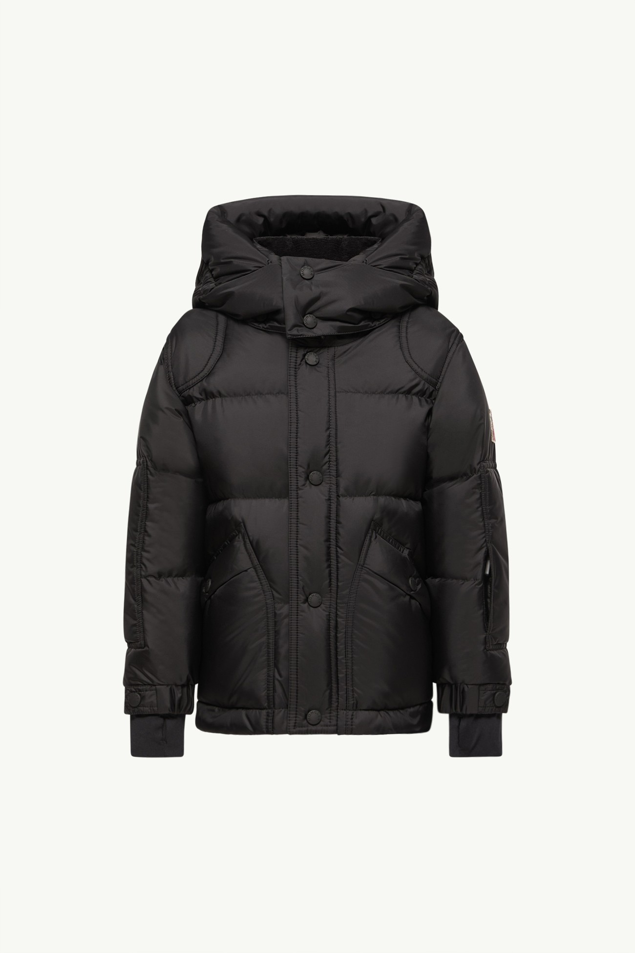Chaqueta de esquí aislante con capucha Miller Niño Negro Moncler 0