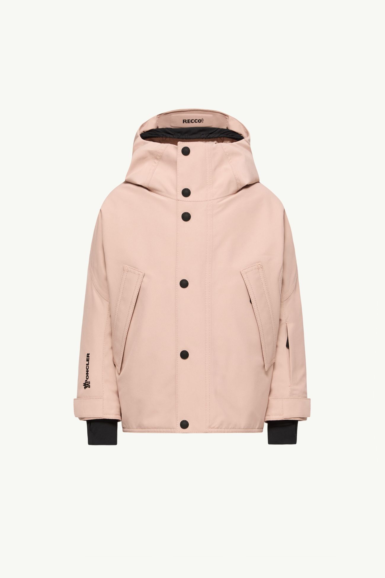 Veste de ski Lambir isolante à capuche en GORE‑TEX® laminé Fille Rose Moncler 0