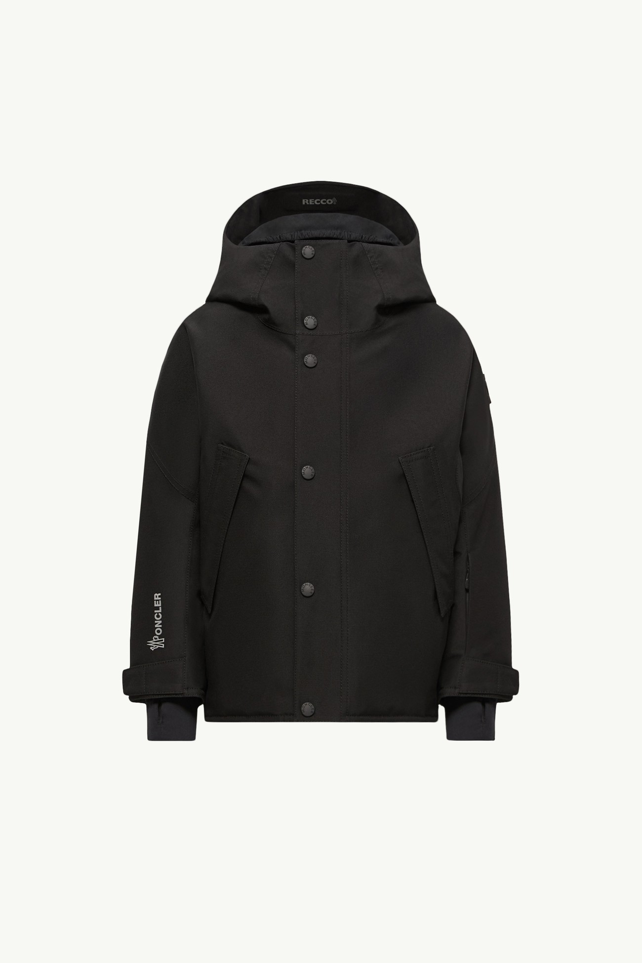 Lambir GORE-TEX®層壓連帽保暖滑雪外套 中性 黑色 Moncler 0