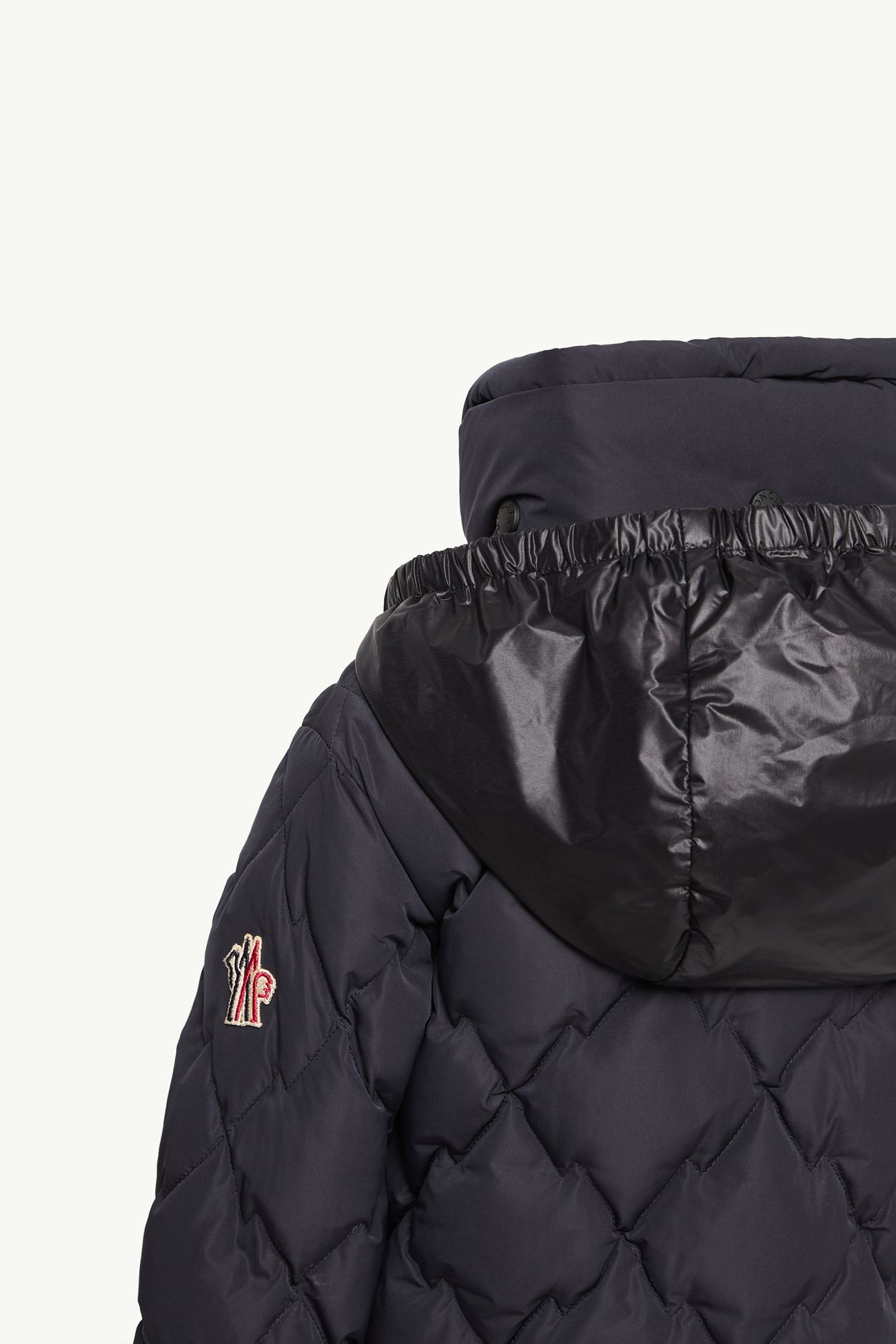 Bramans Diamond-Quilted Insulated Ski Jacket Boy Navy Blue Moncler 3