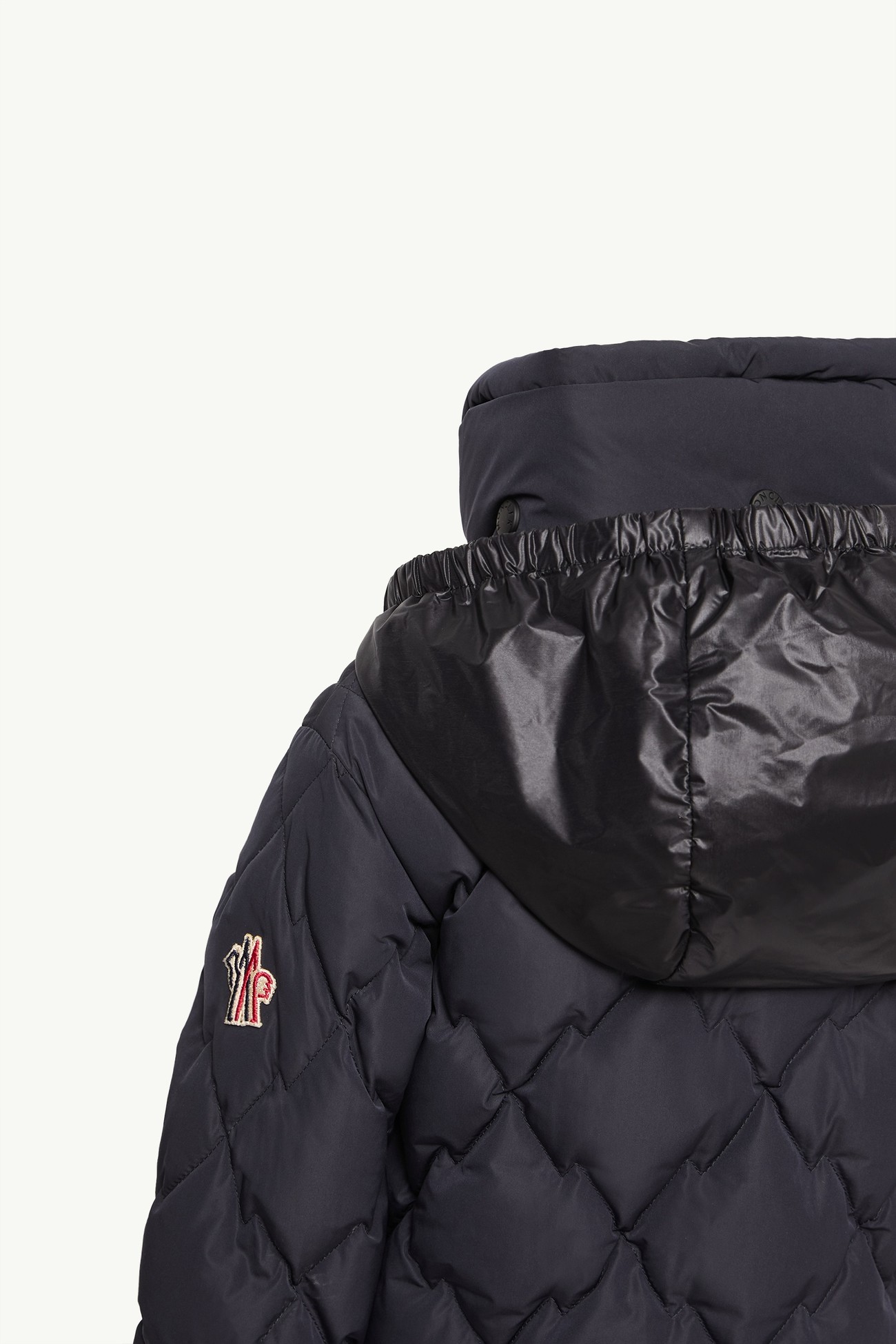 Bramans Diamond-Quilted Insulated Ski Jacket Boy Navy Blue Moncler 3