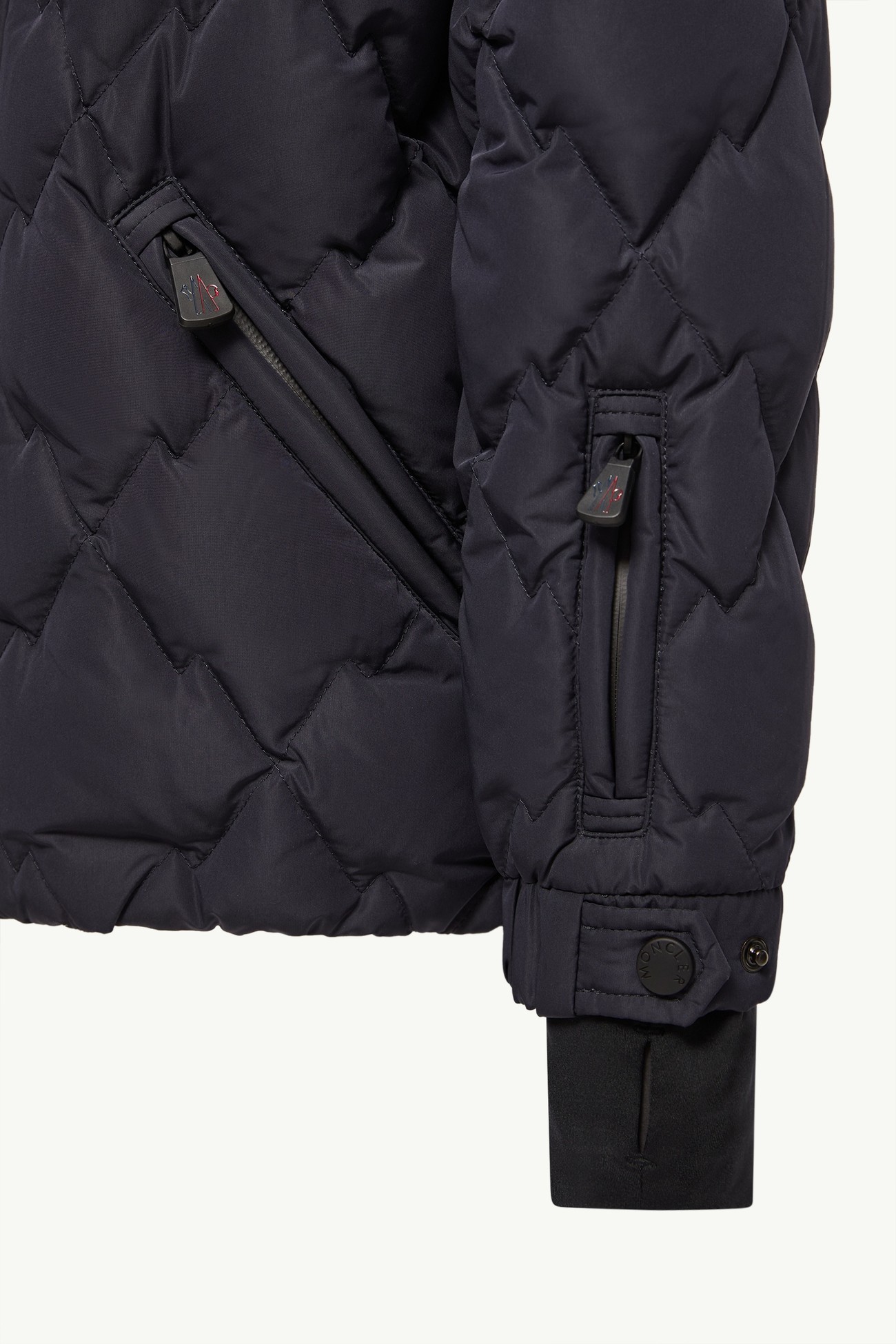 Bramans Diamond-Quilted Insulated Ski Jacket Boy Navy Blue Moncler 5