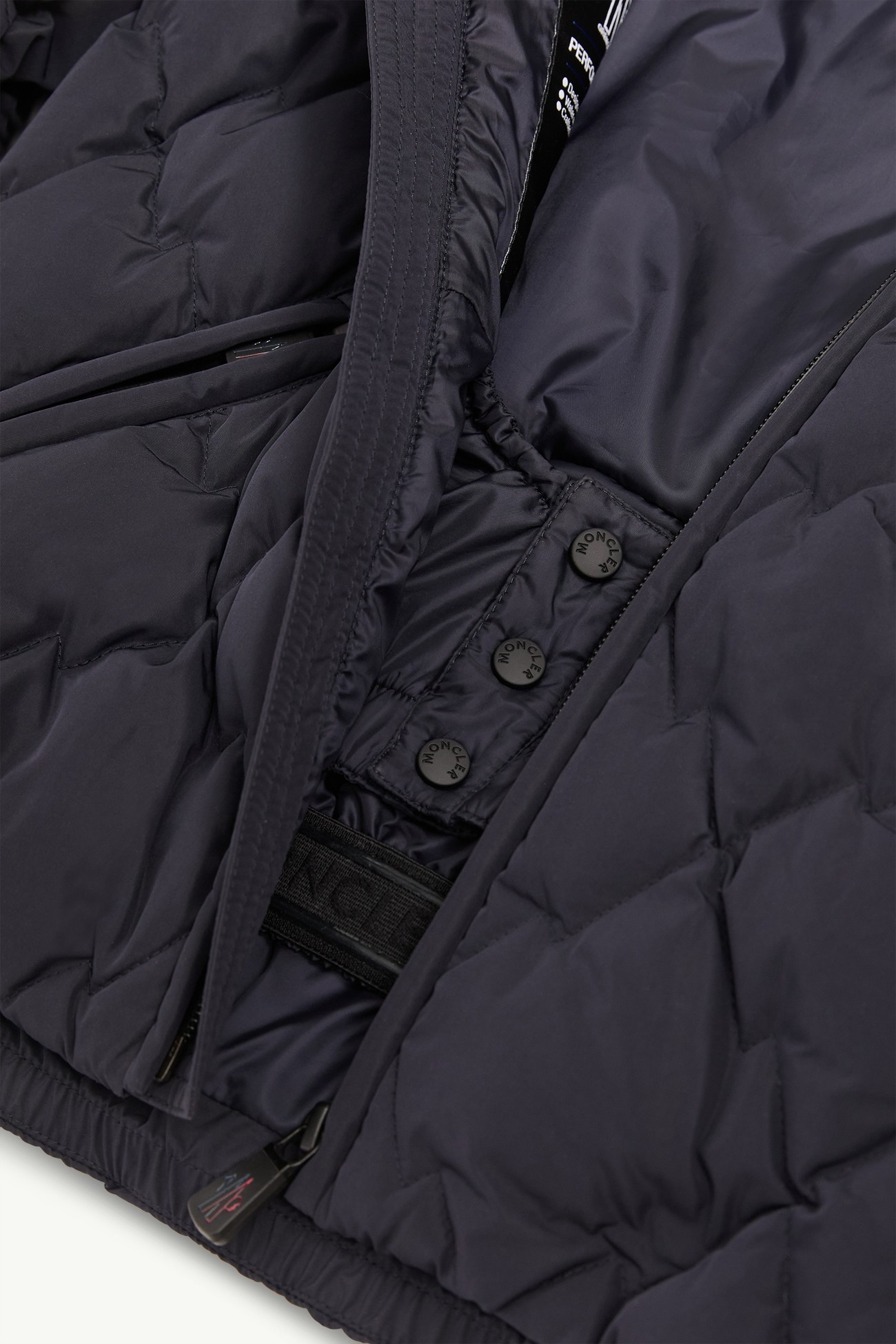 Bramans Diamond-Quilted Insulated Ski Jacket Boy Navy Blue Moncler 6