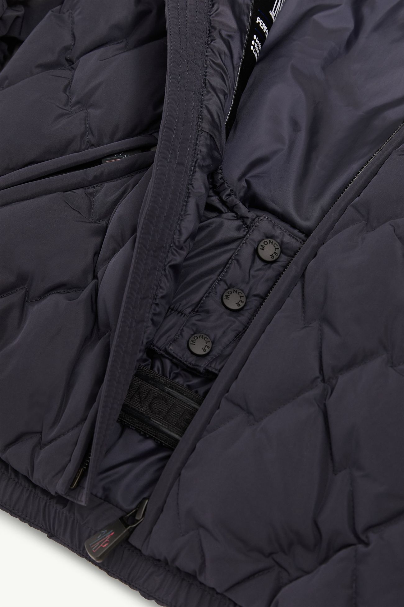 Bramans男童菱形绗缝保暖夹克外套 男童 海军蓝色 Moncler 6