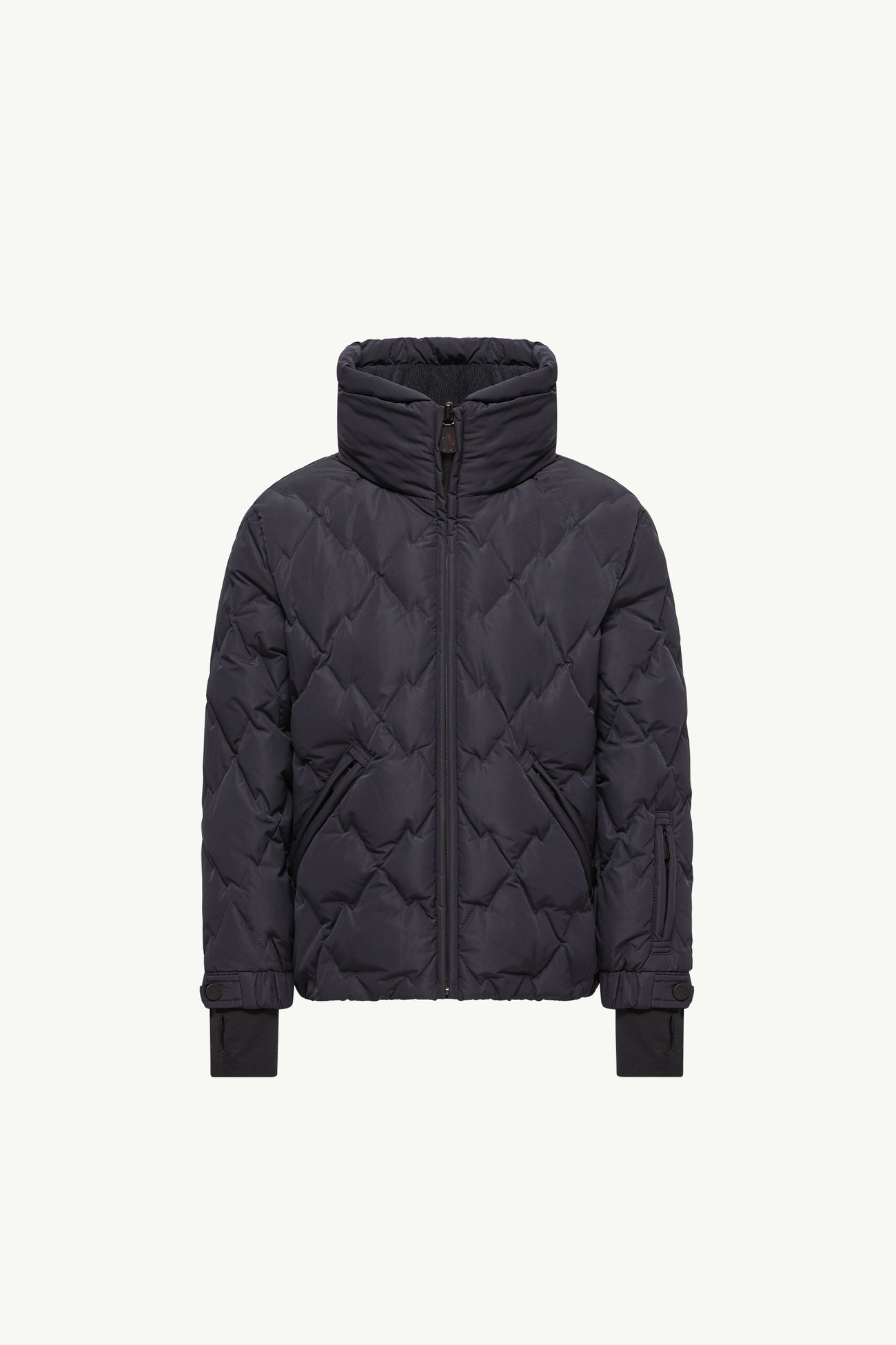 Bramans Diamond-Quilted Insulated Ski Jacket Boy Navy Blue Moncler 0
