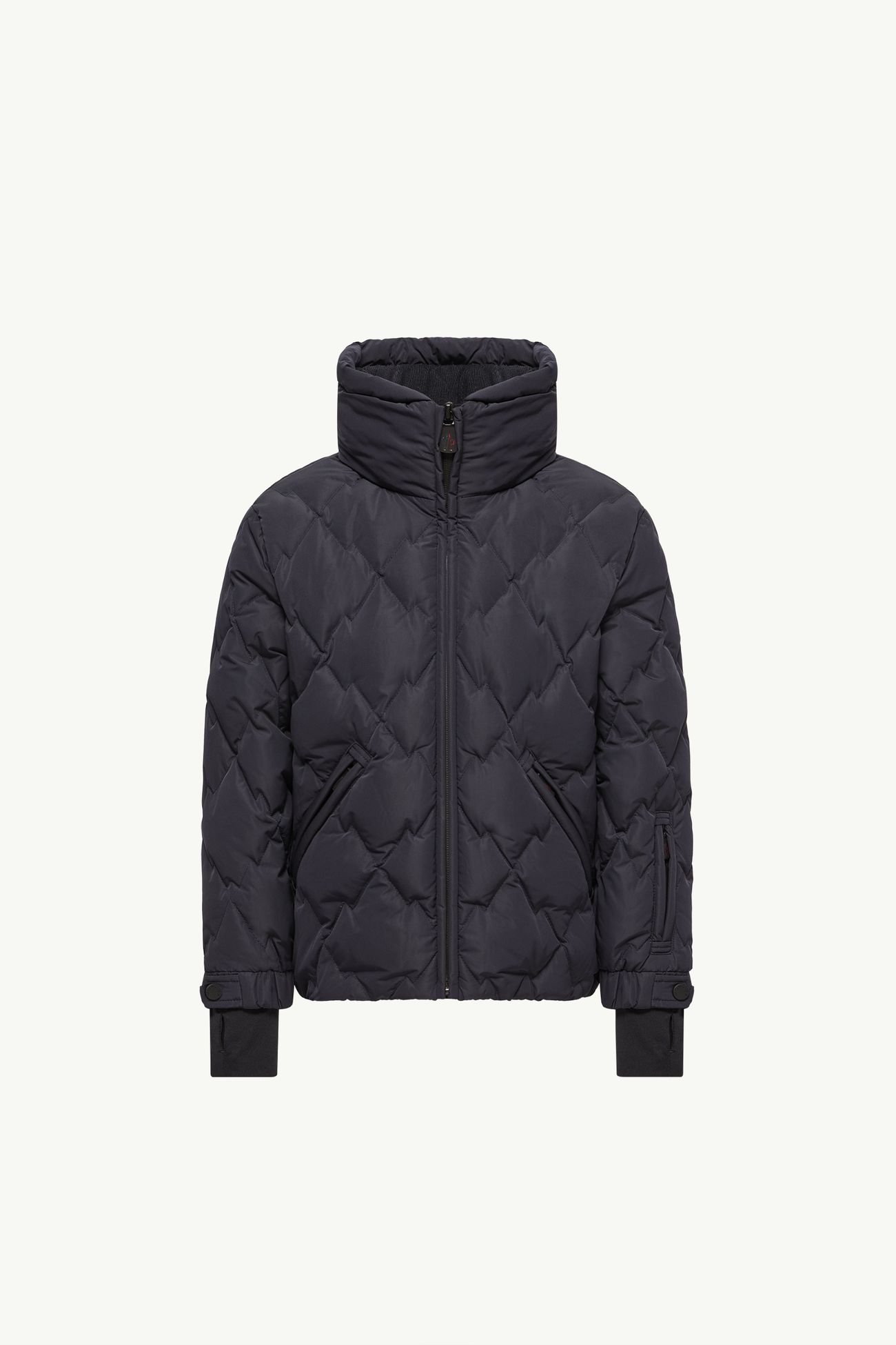 Bramans菱形絎縫保暖滑雪外套 男童 海軍藍色 Moncler 0