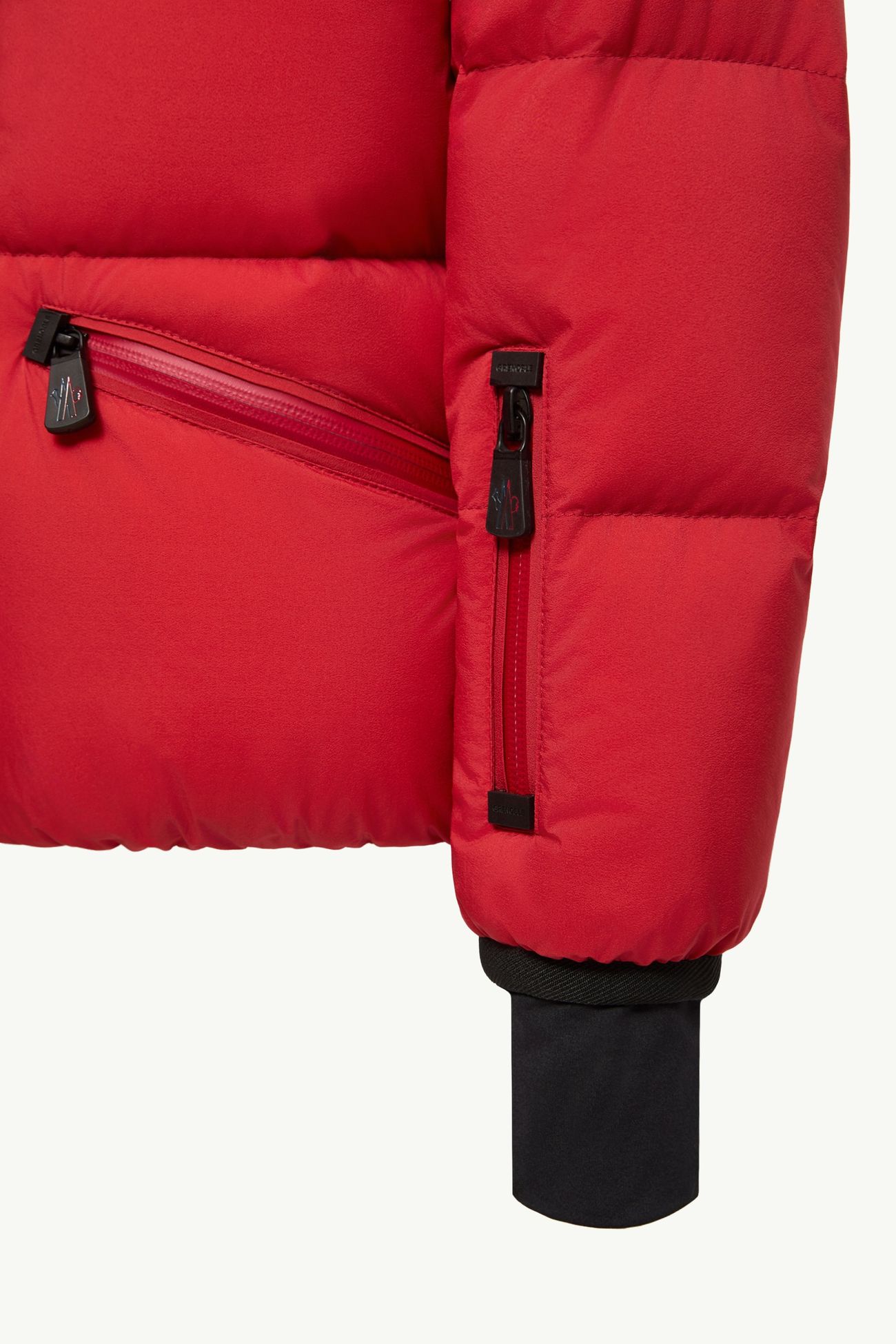Allesaz Daunen-Skijacke mit Kapuze Mädchen Rot Moncler 3