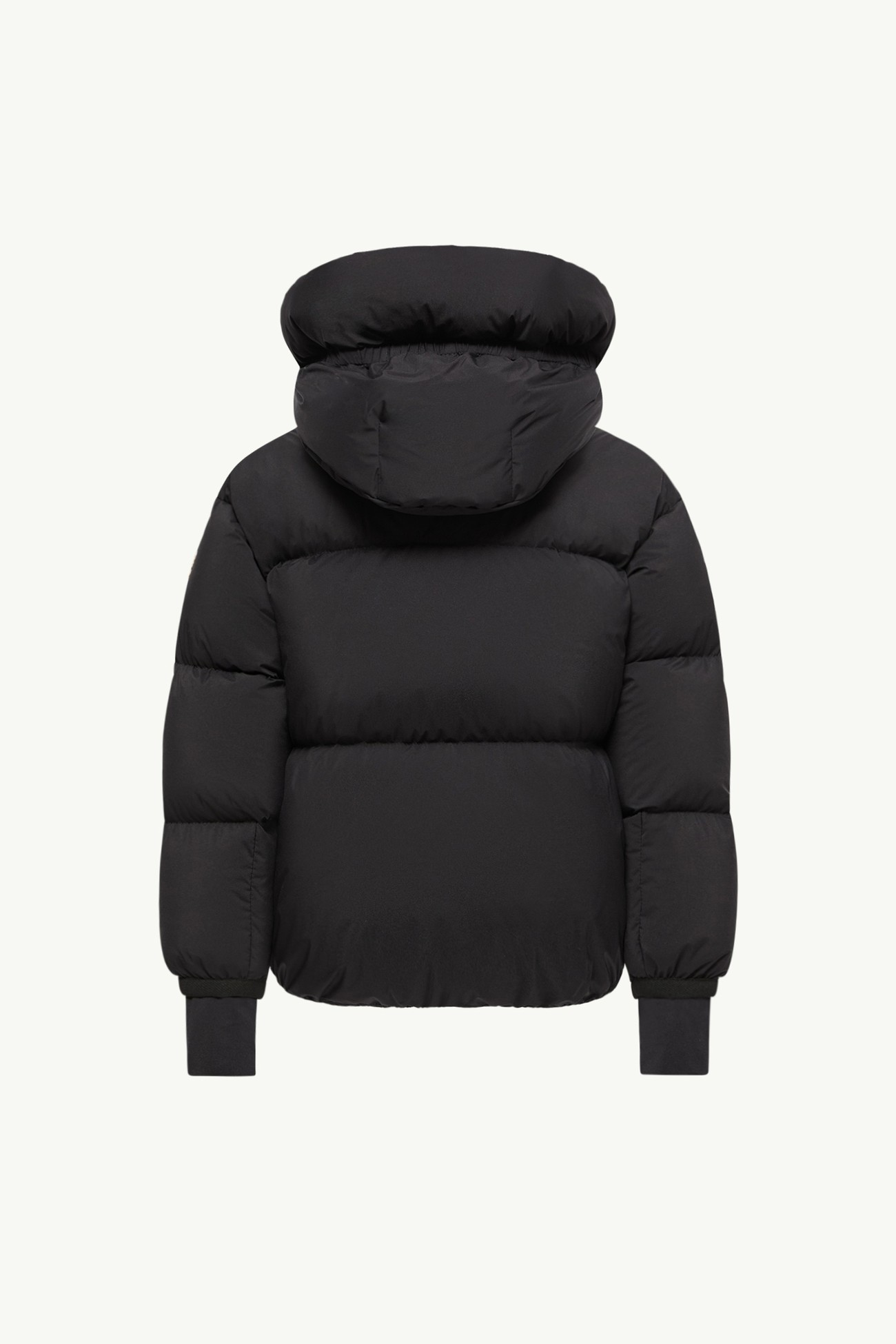 Allesaz Hooded Down Ski Jacket Girl Black Moncler 2