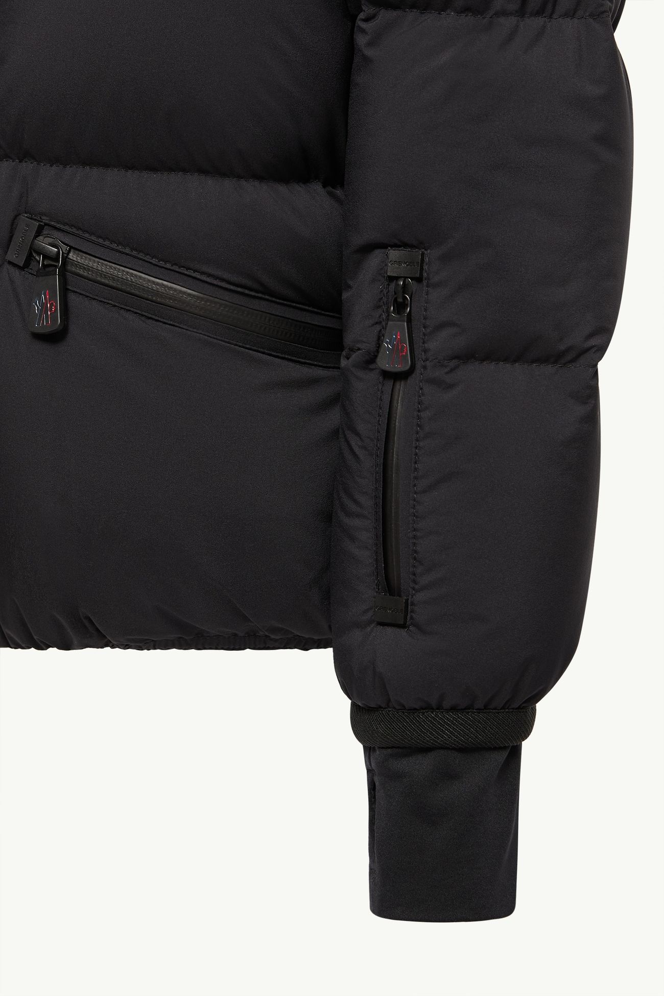 Allesaz Daunen-Skijacke mit Kapuze Mädchen Schwarz Moncler 3