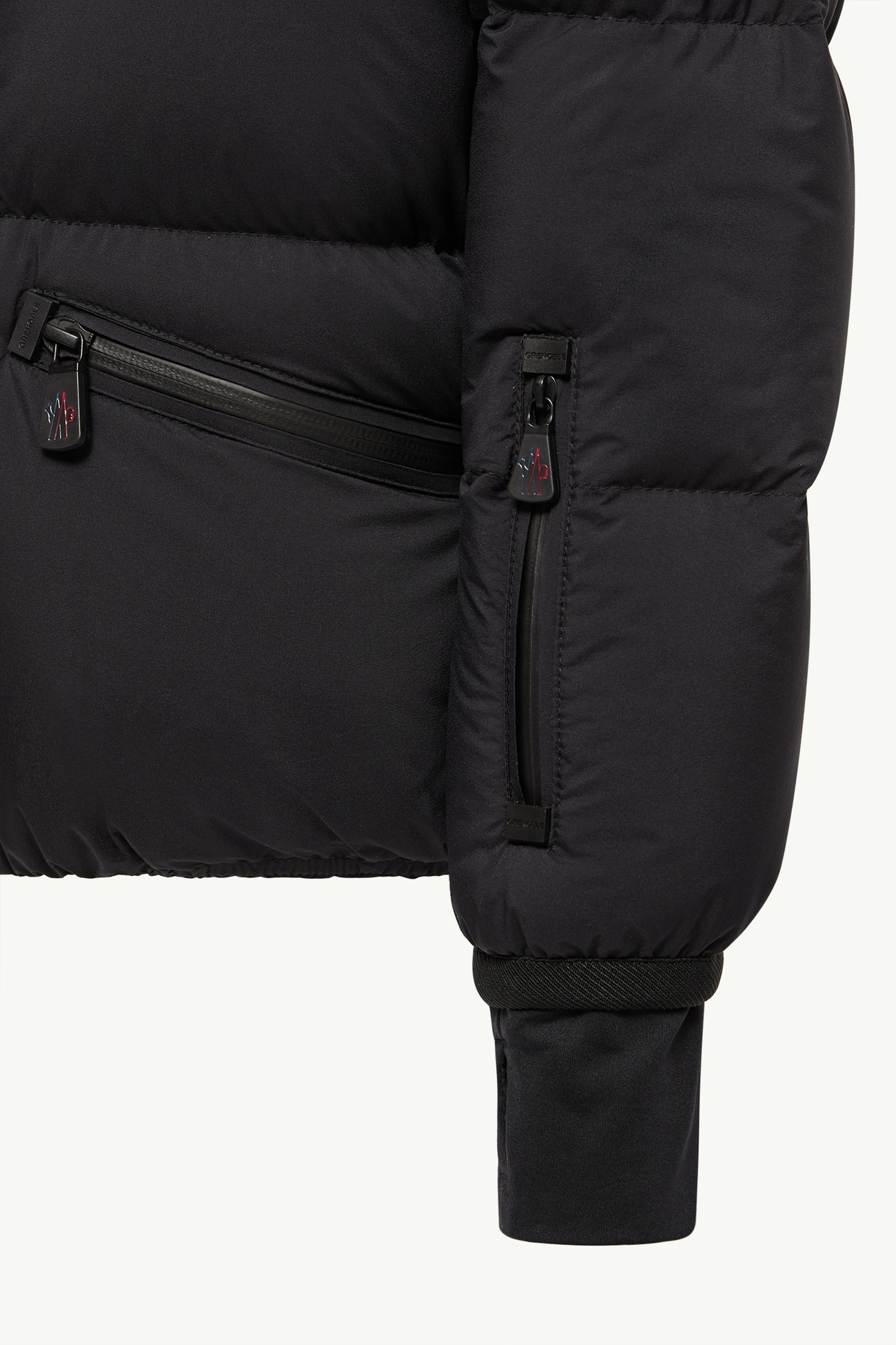 Plumífero de esquí con capucha Allesaz Niña Negro Moncler 3