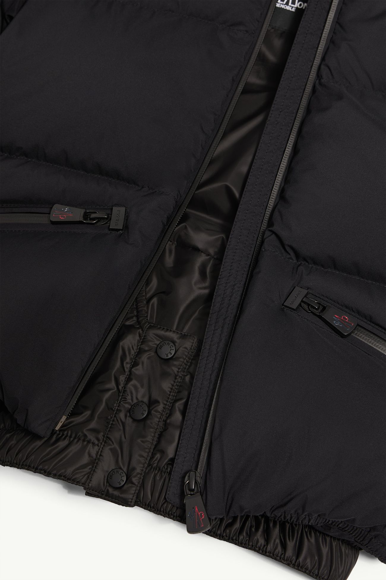 Allesaz女童连帽羽绒夹克外套 女童 黑色 Moncler 5