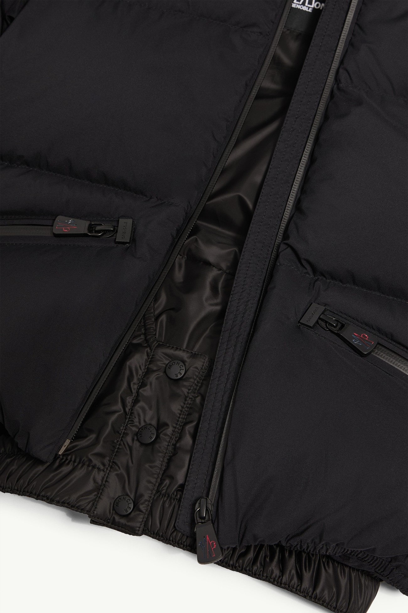 Allesaz連帽滑雪羽絨外套 女童 黑色 Moncler 5