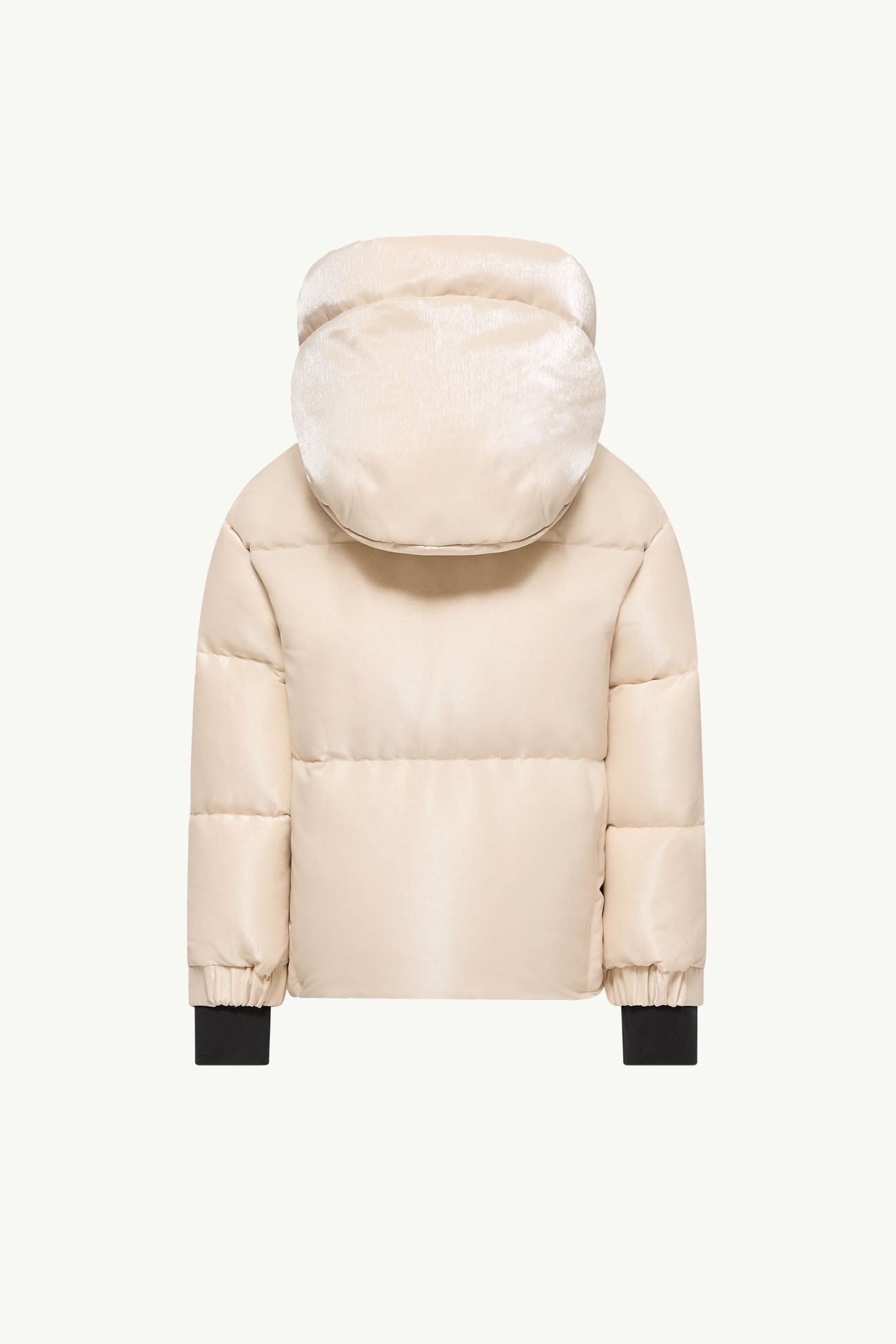 Eibsee連帽保暖滑雪外套 女童 淺米色 Moncler 2