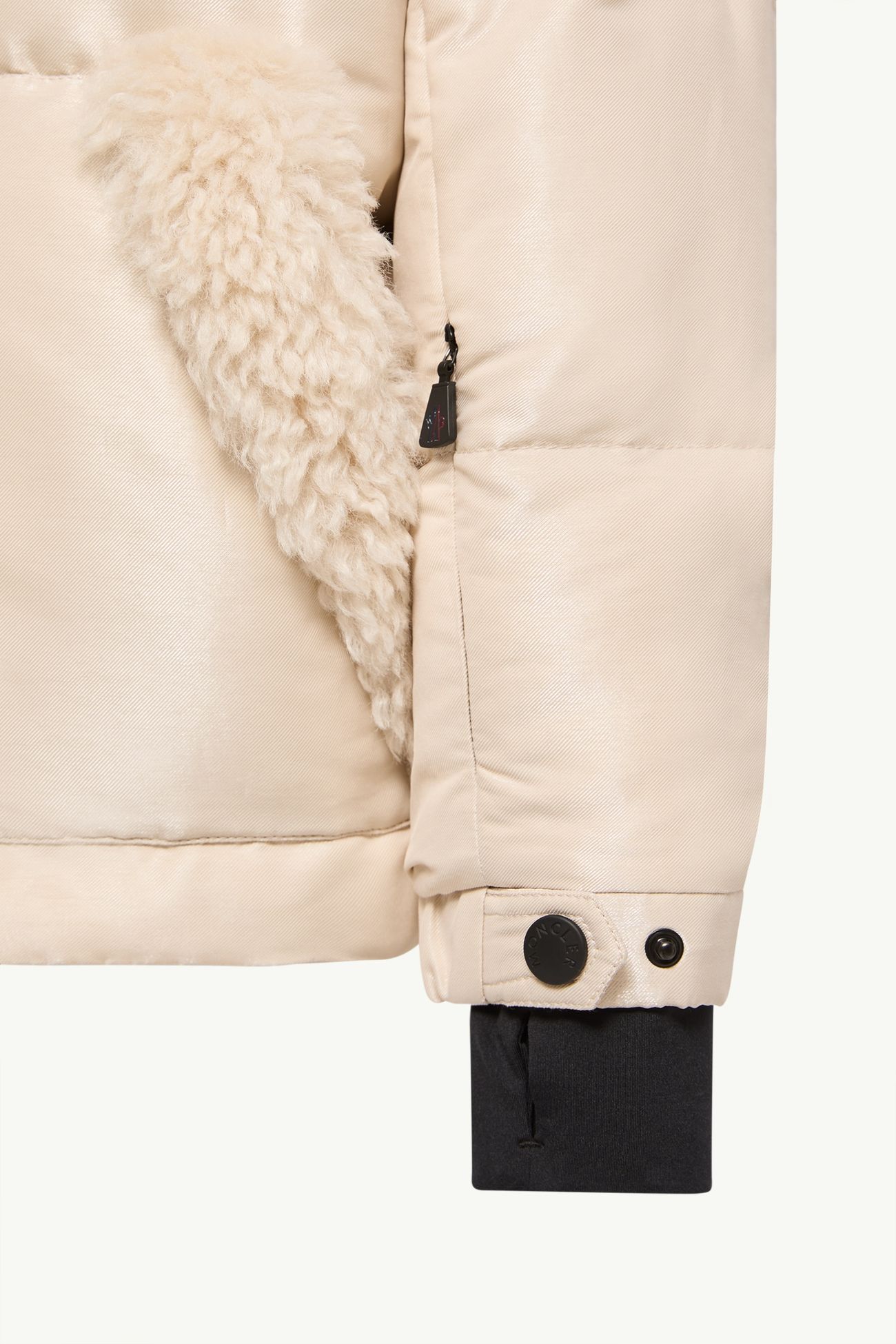 Veste de ski isolante à capuche Eibsee Fille Beige Clair Moncler 3