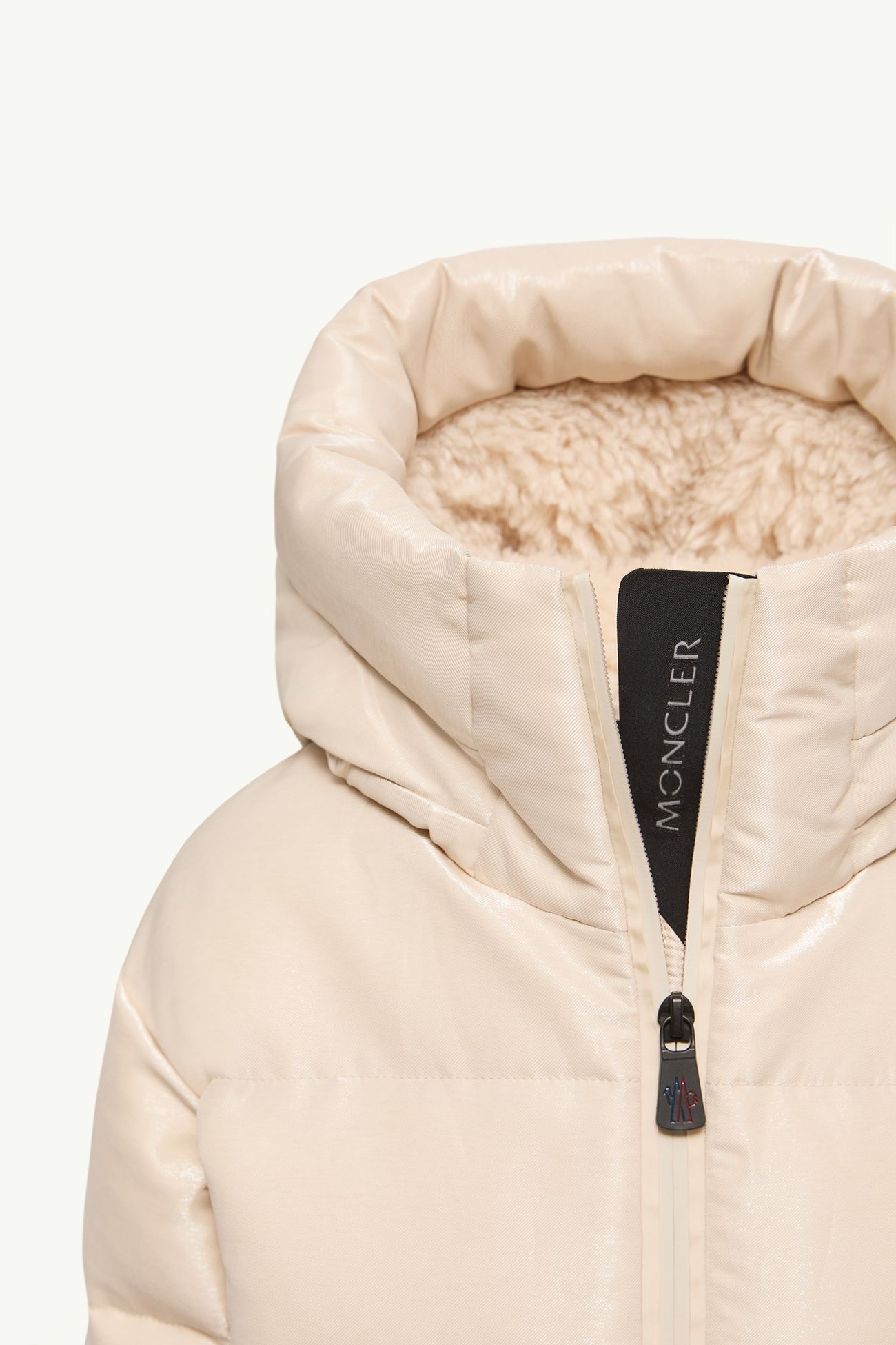 Chaqueta de esquí aislante con capucha Eibsee Niña Beige Claro Moncler 4