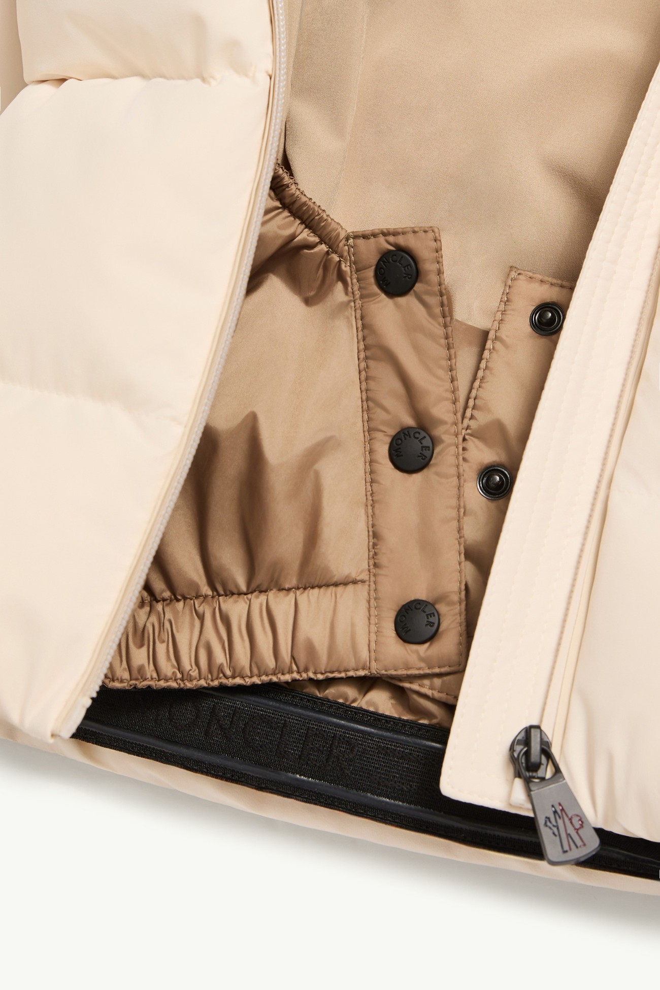 New Guyane連帽保暖滑雪外套 女童 象牙白色 Moncler 6