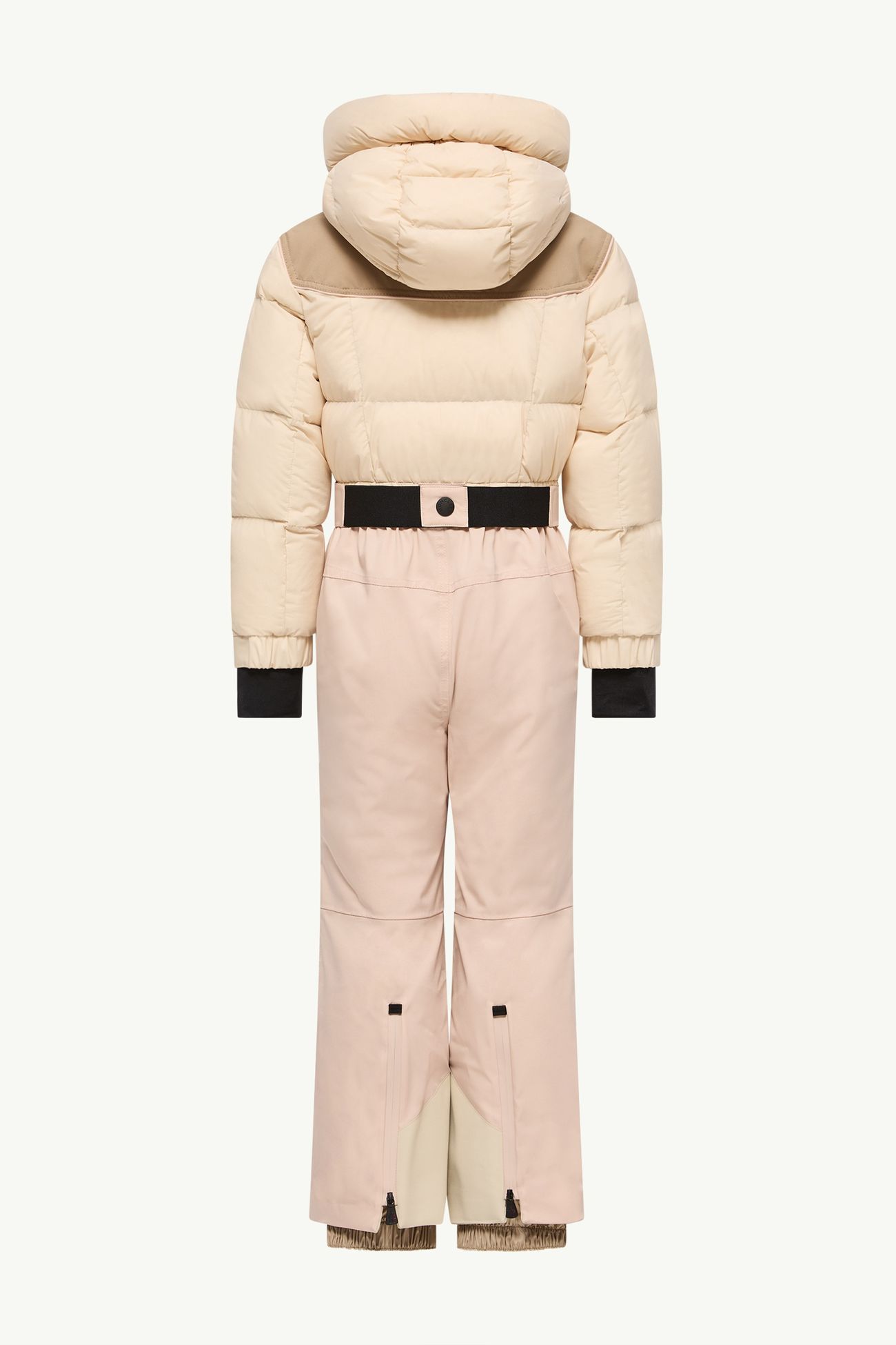 Isolierter Skianzug mit Kapuze Genderneutral Pink Moncler 2