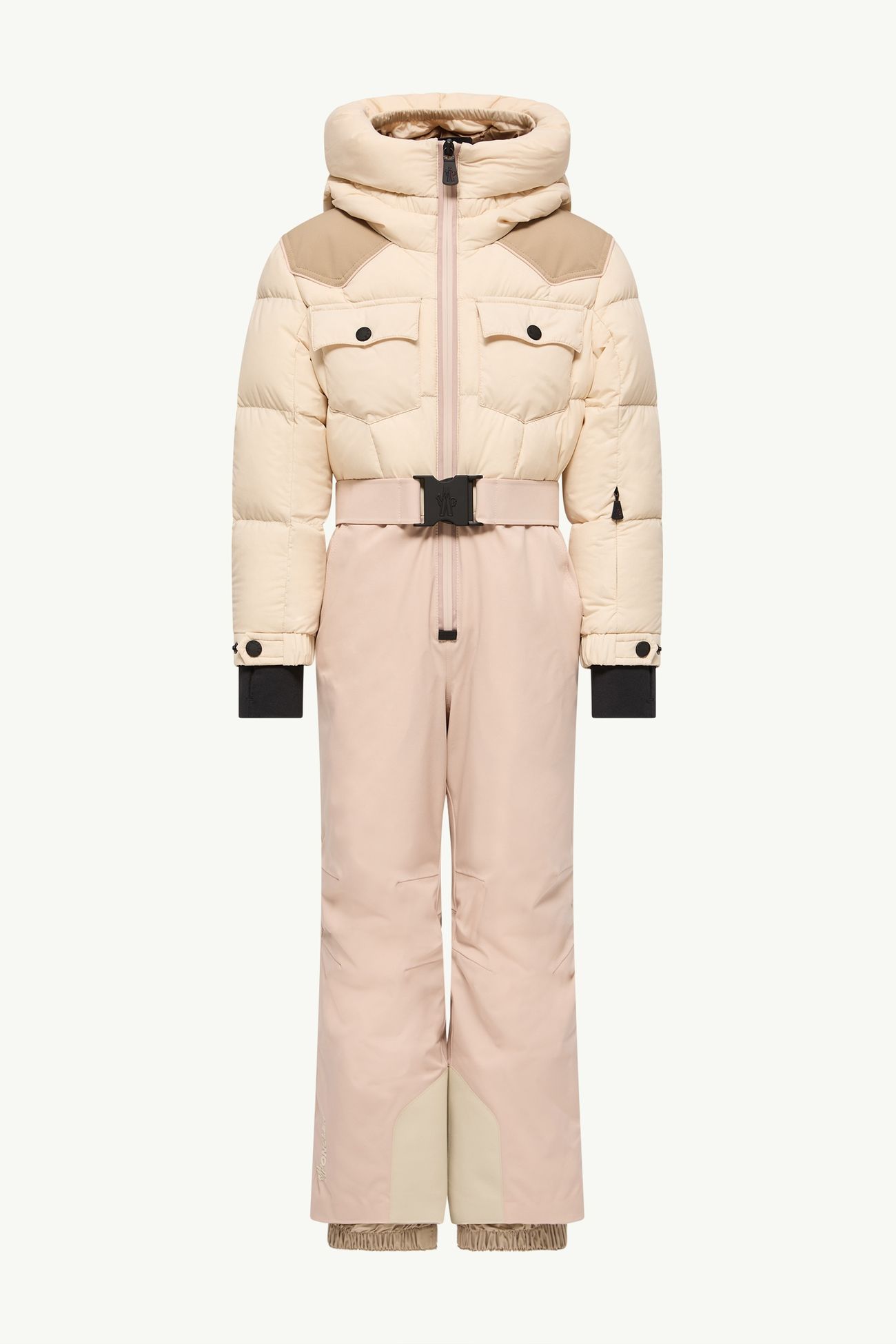 連帽保暖滑雪服 中性 粉紅色 Moncler 0