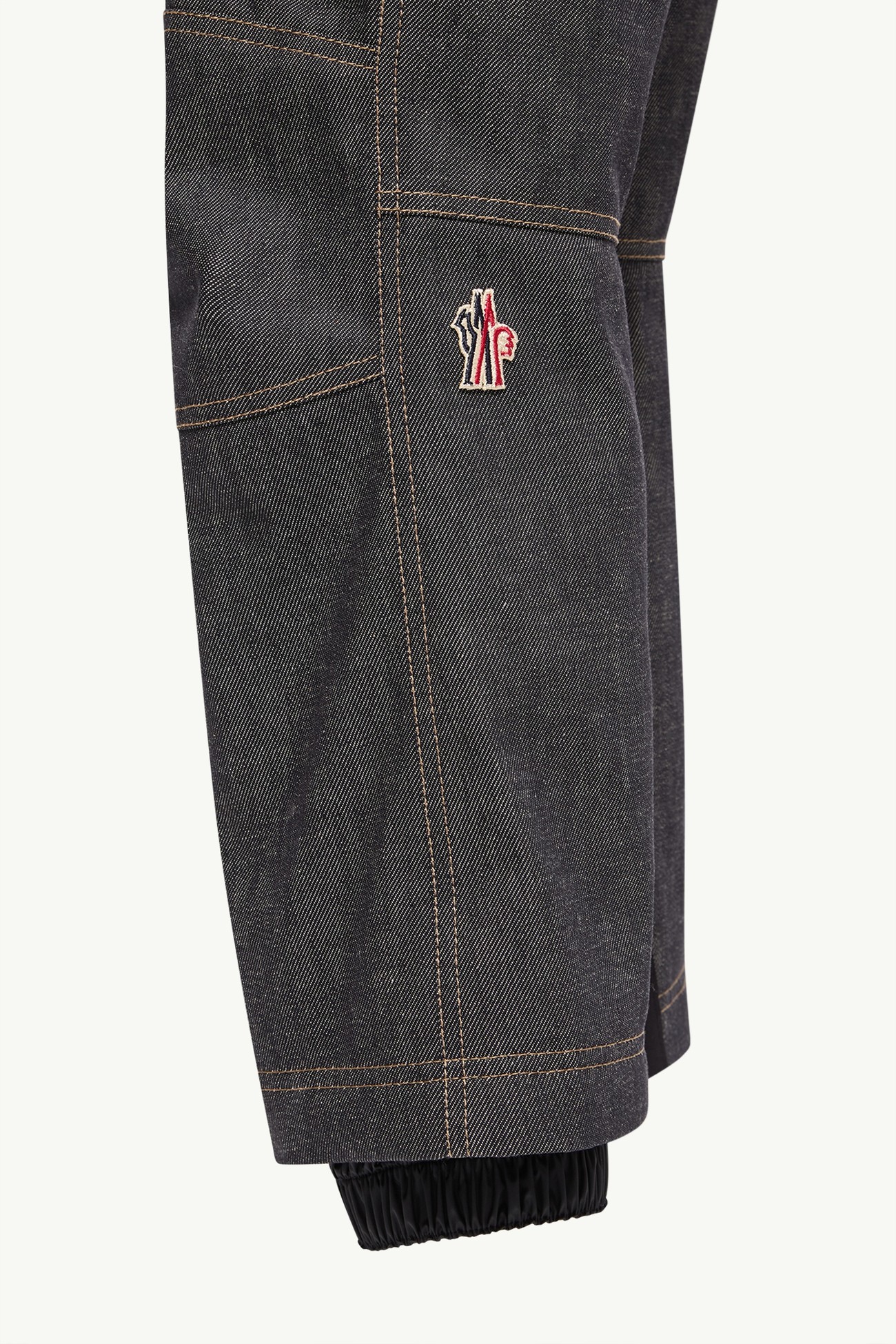 牛仔布吊帶褲 中性 牛仔藍色 Moncler 1