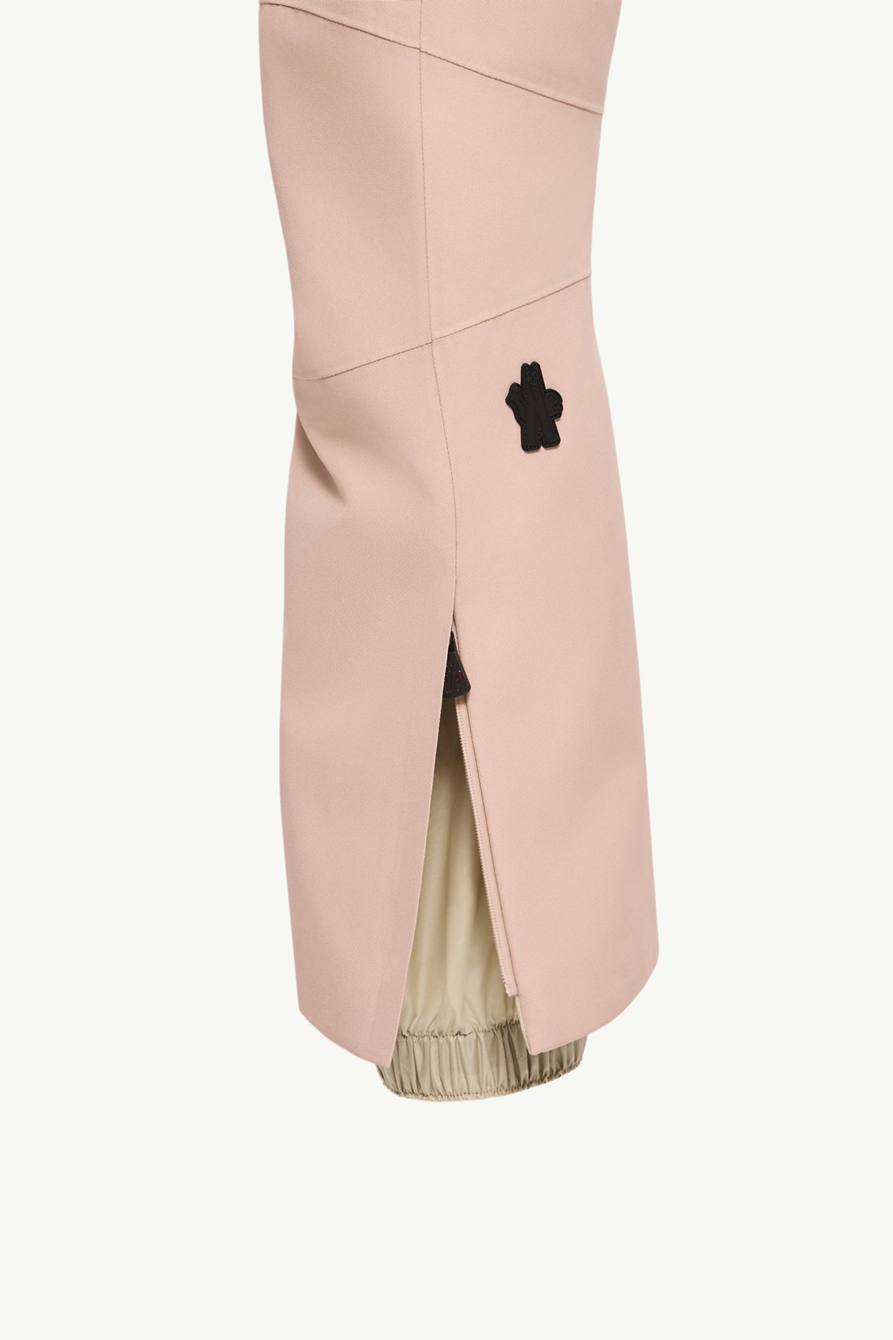 Insulated Ski Bib Girl Black & Pink Moncler 1