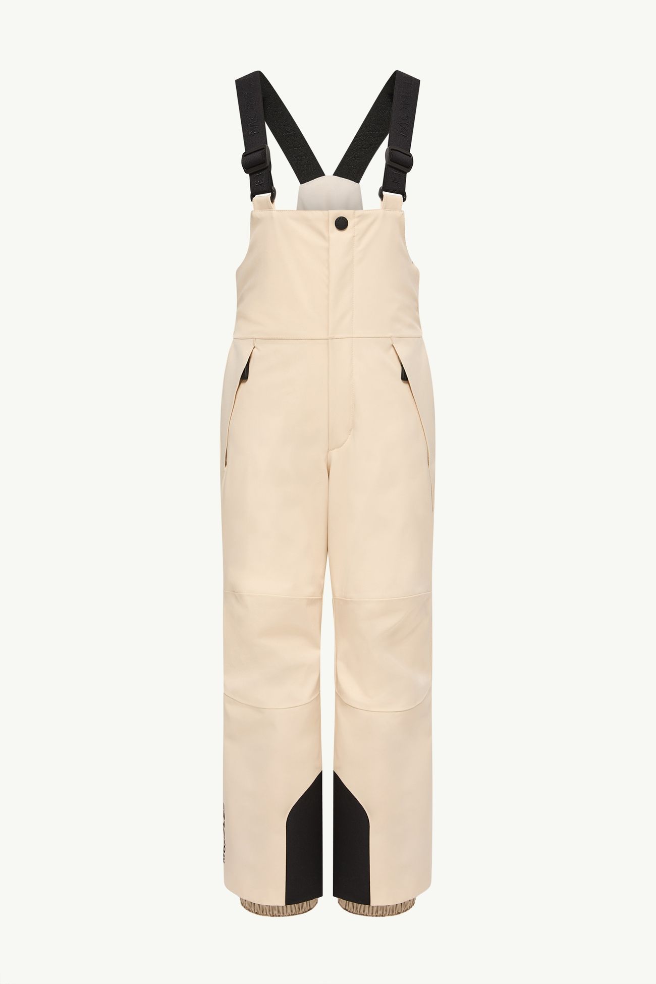 保暖滑雪吊帶褲 中性 白色和黑色 Moncler 0