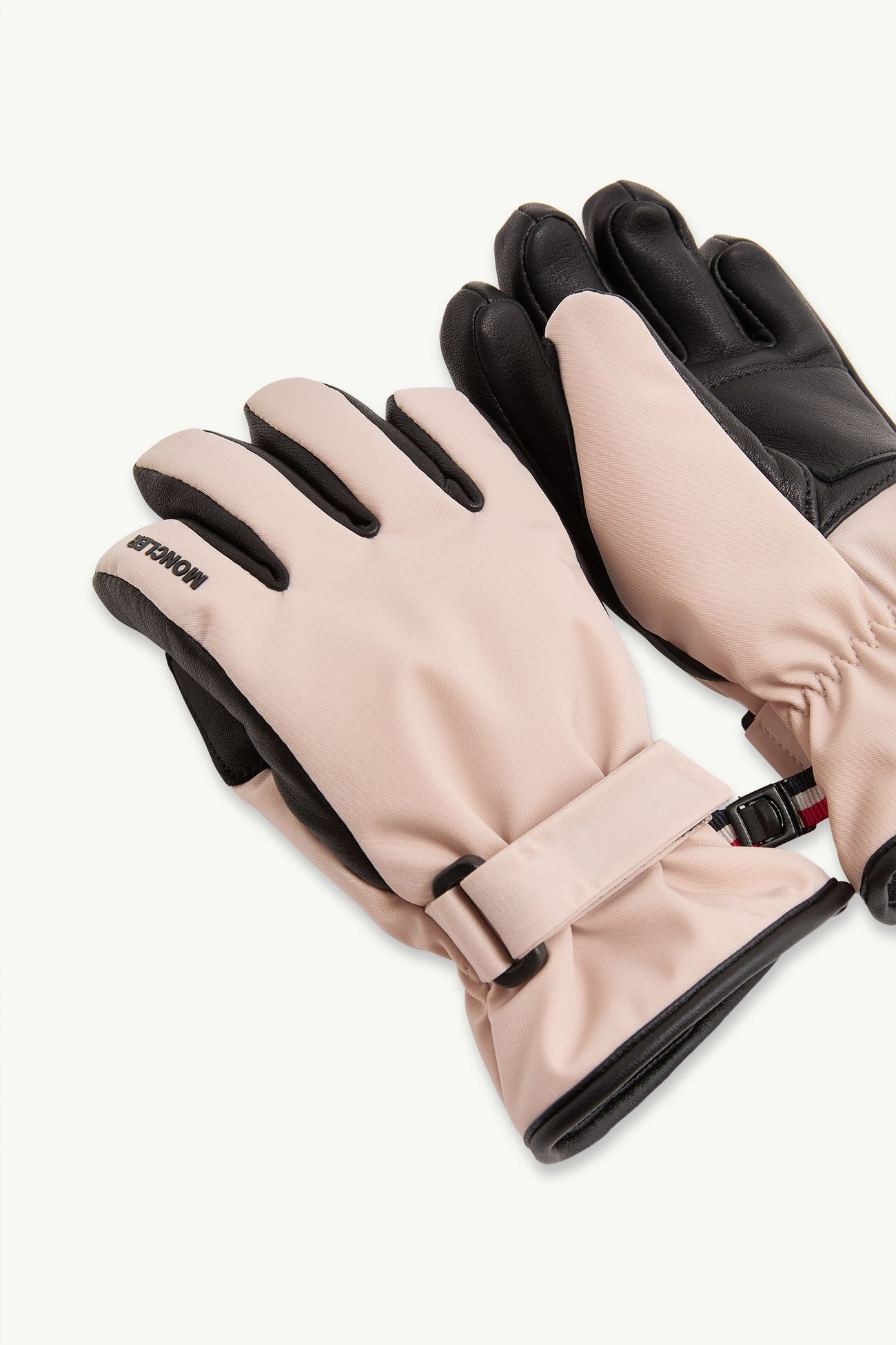 Padded Gloves Girl Pink Moncler 2