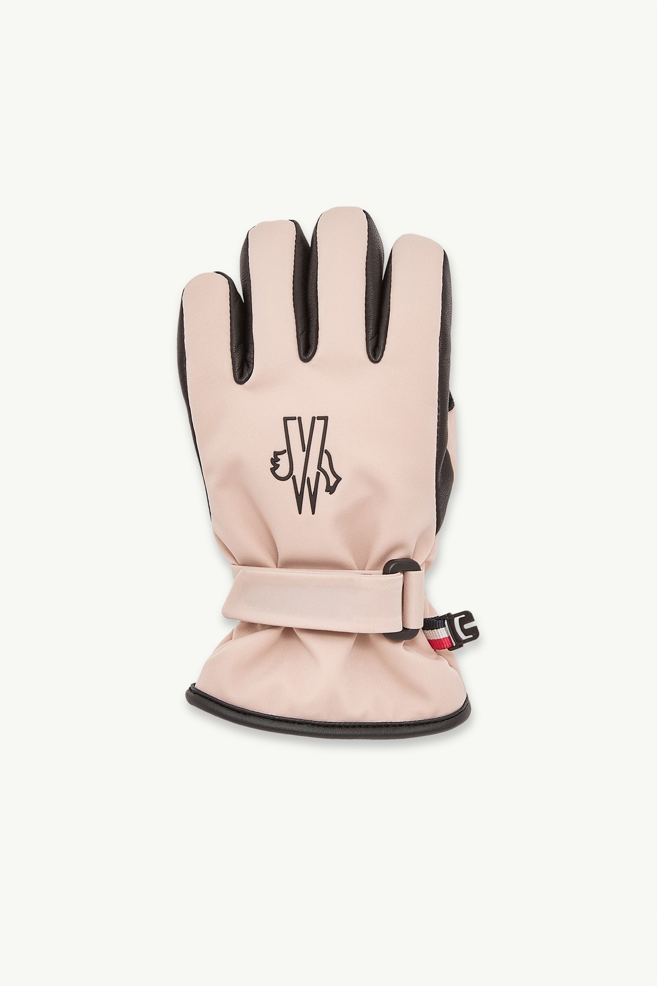 Padded Gloves Girl Pink Moncler 0