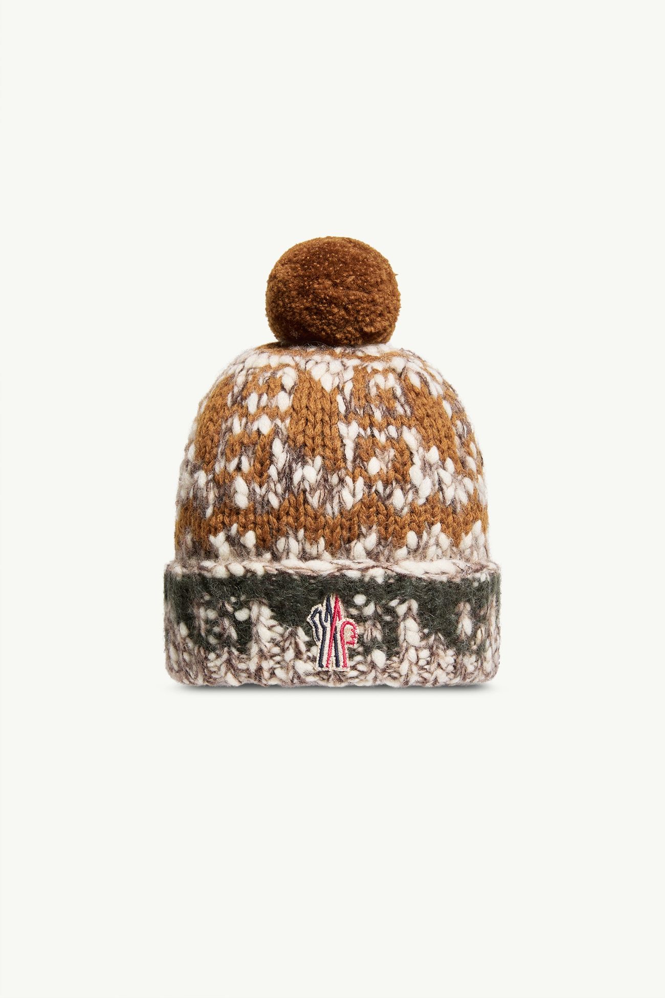 Gorro de mezcla de lana y alpaca con pompón De Género Neutro Moncler 0