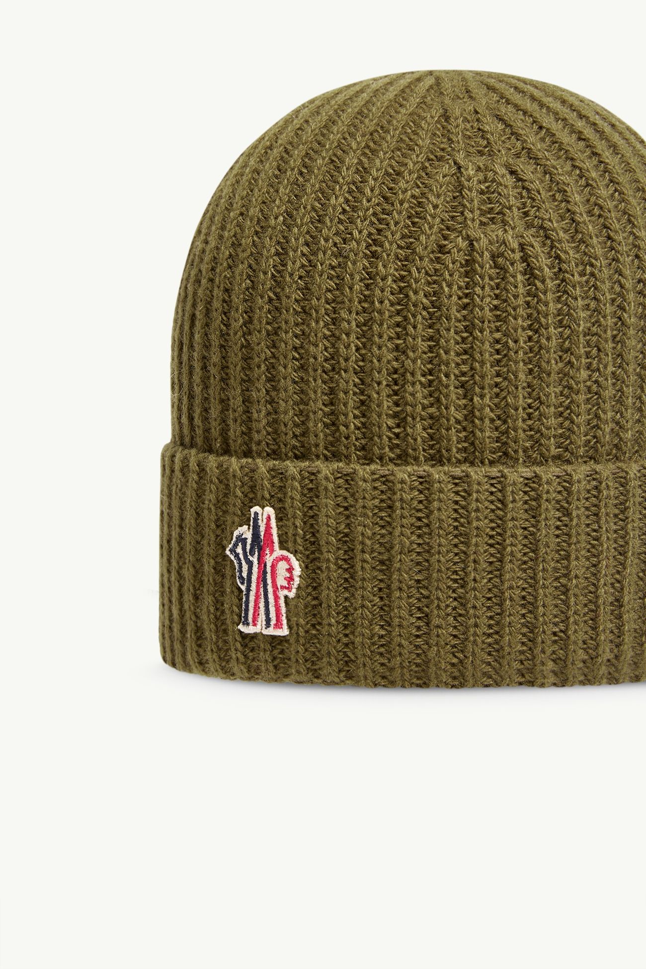 Wool Beanie Gender Neutral Brown Moncler 1