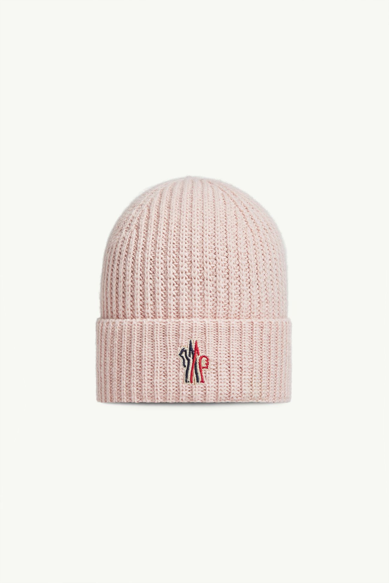 Berretto in lana Bambina Rosa Moncler 0