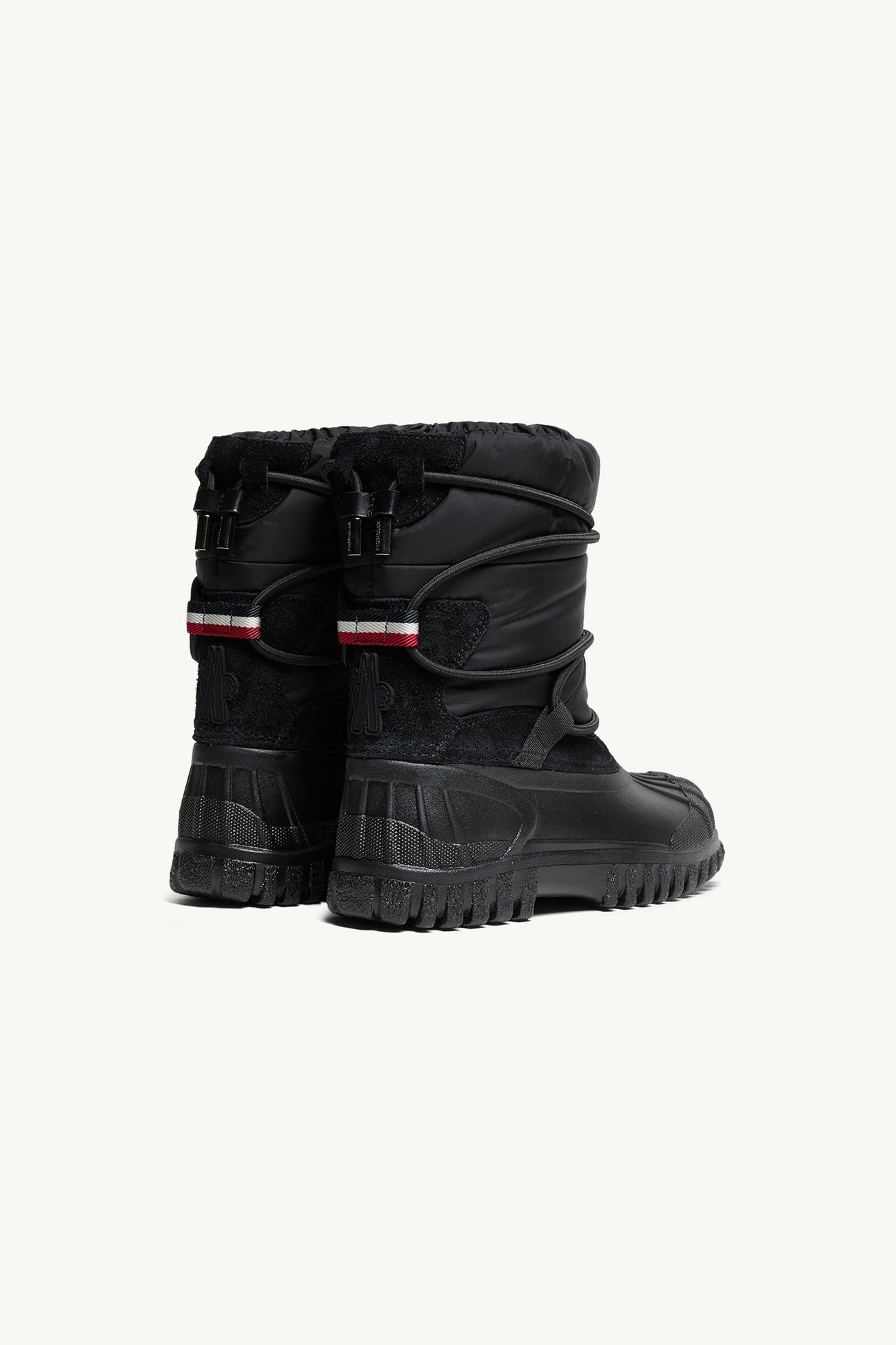 Chris儿童合成材料饰边靴子 中性 黑色 Moncler 3