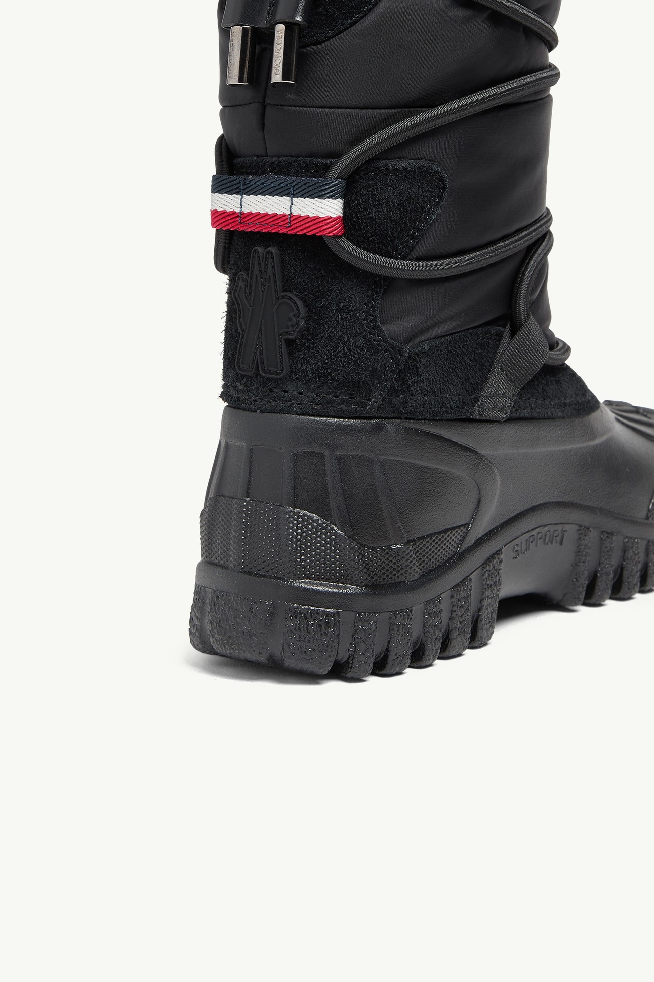 Botas Chris con ribete de material sintético De Género Neutro Negro Moncler 5