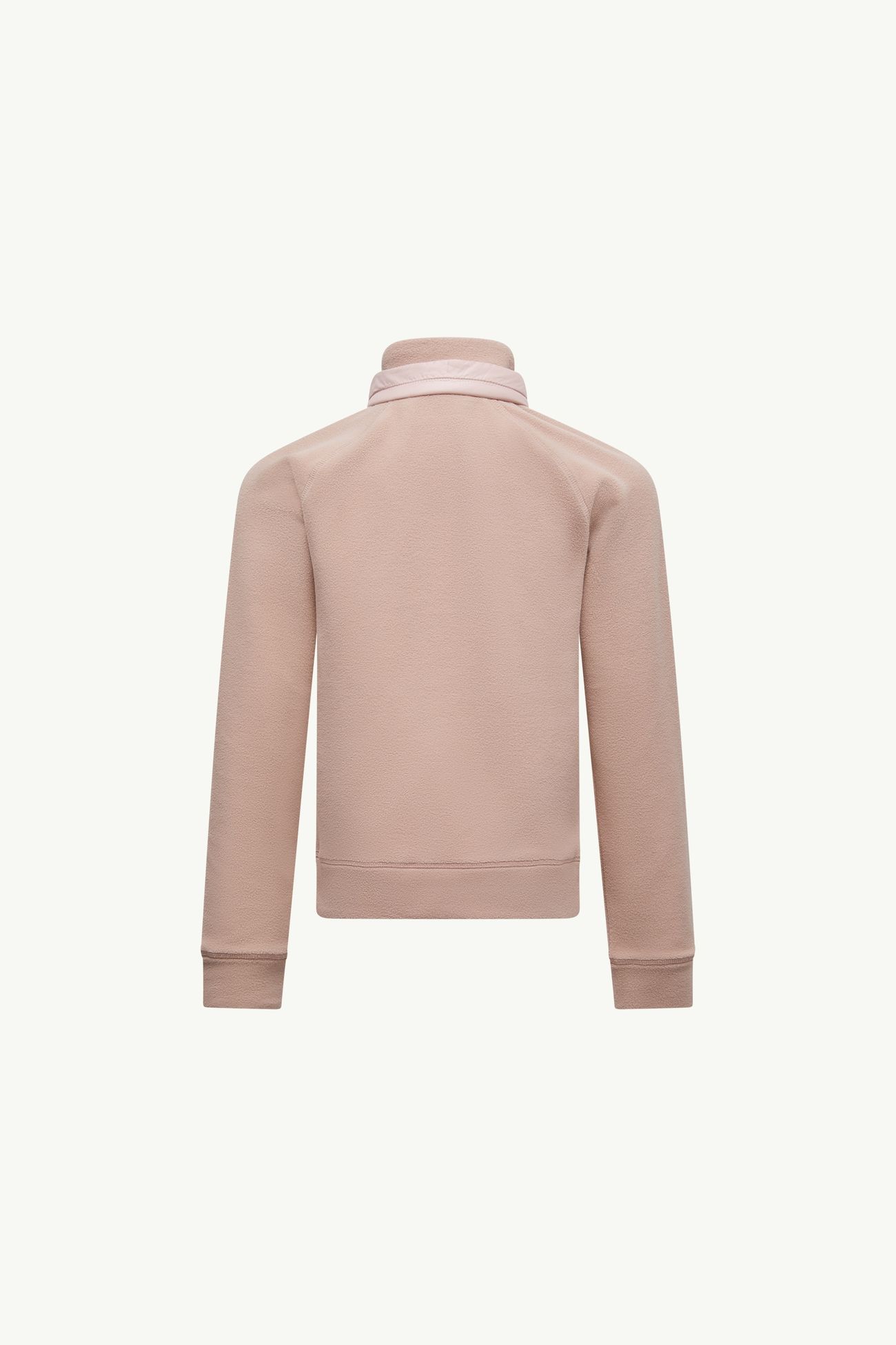 Half-Zip Fleece Sweatshirt Girl Pink Moncler 2