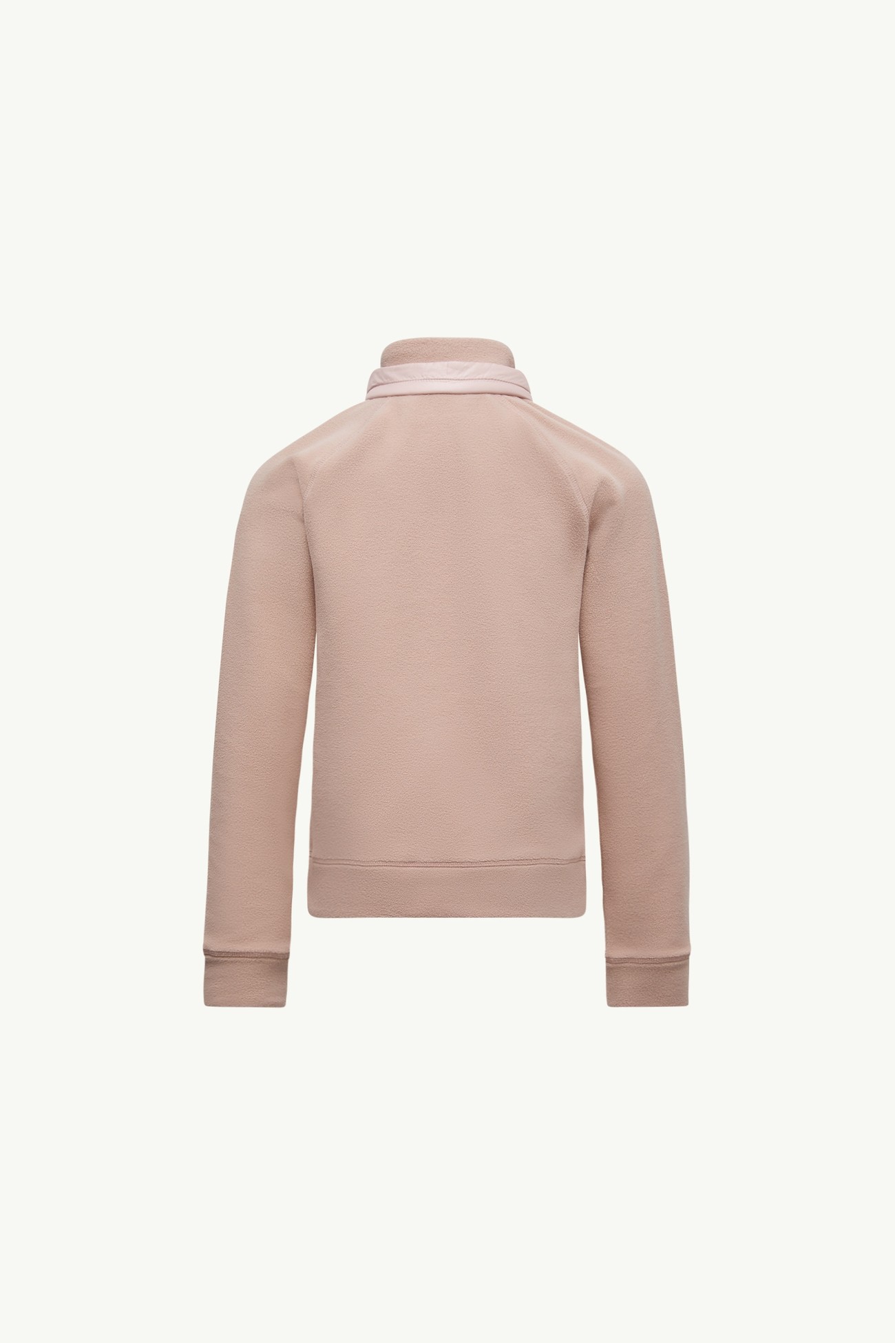 Half-Zip Fleece Sweatshirt Girl Pink Moncler 2
