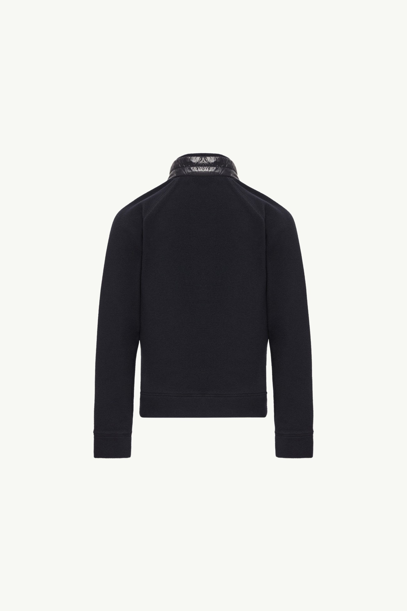 Half-Zip Fleece Sweatshirt Gender Neutral Navy Blue Moncler 2
