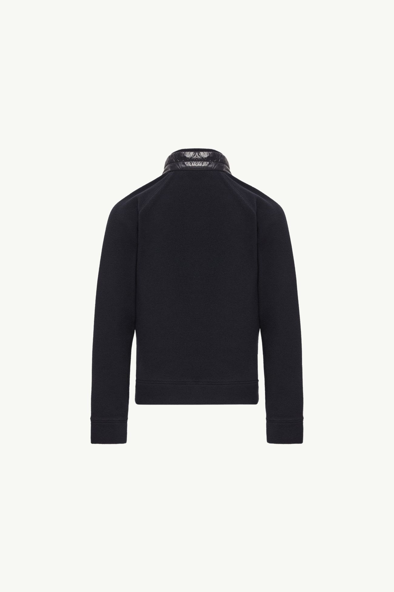 Sweat semi-zippé en molleton Mixte Bleu marine Moncler 2