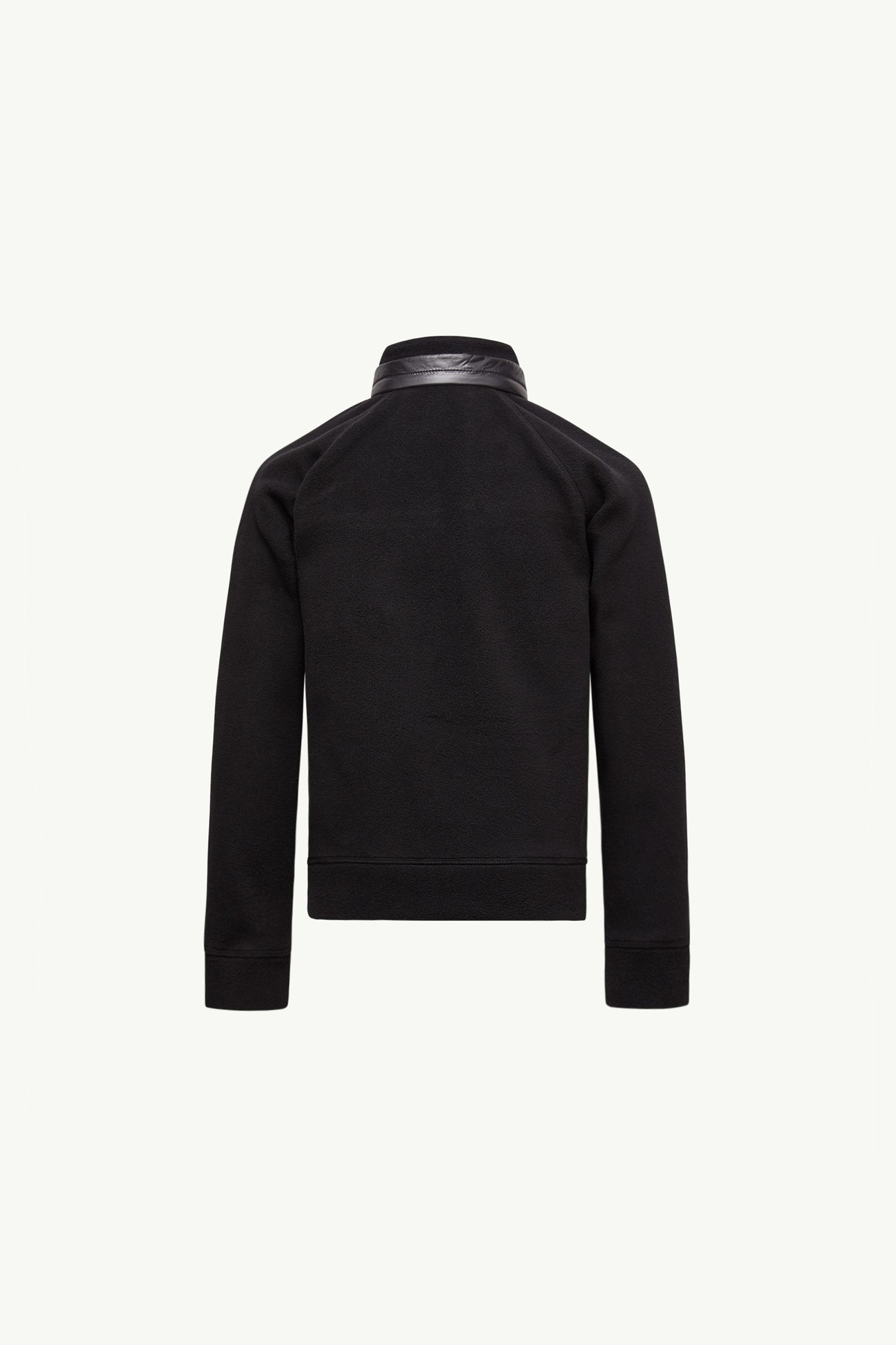 Half-Zip Fleece Sweatshirt Gender Neutral Black Moncler 2