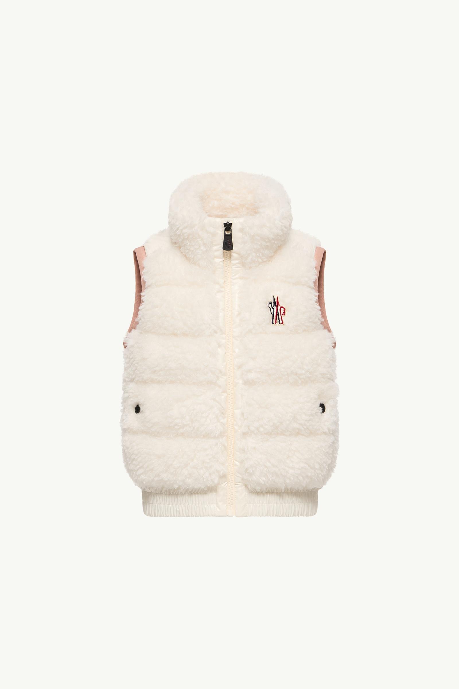Teddy Daunenweste Mädchen Weiß Moncler, 1 of 0