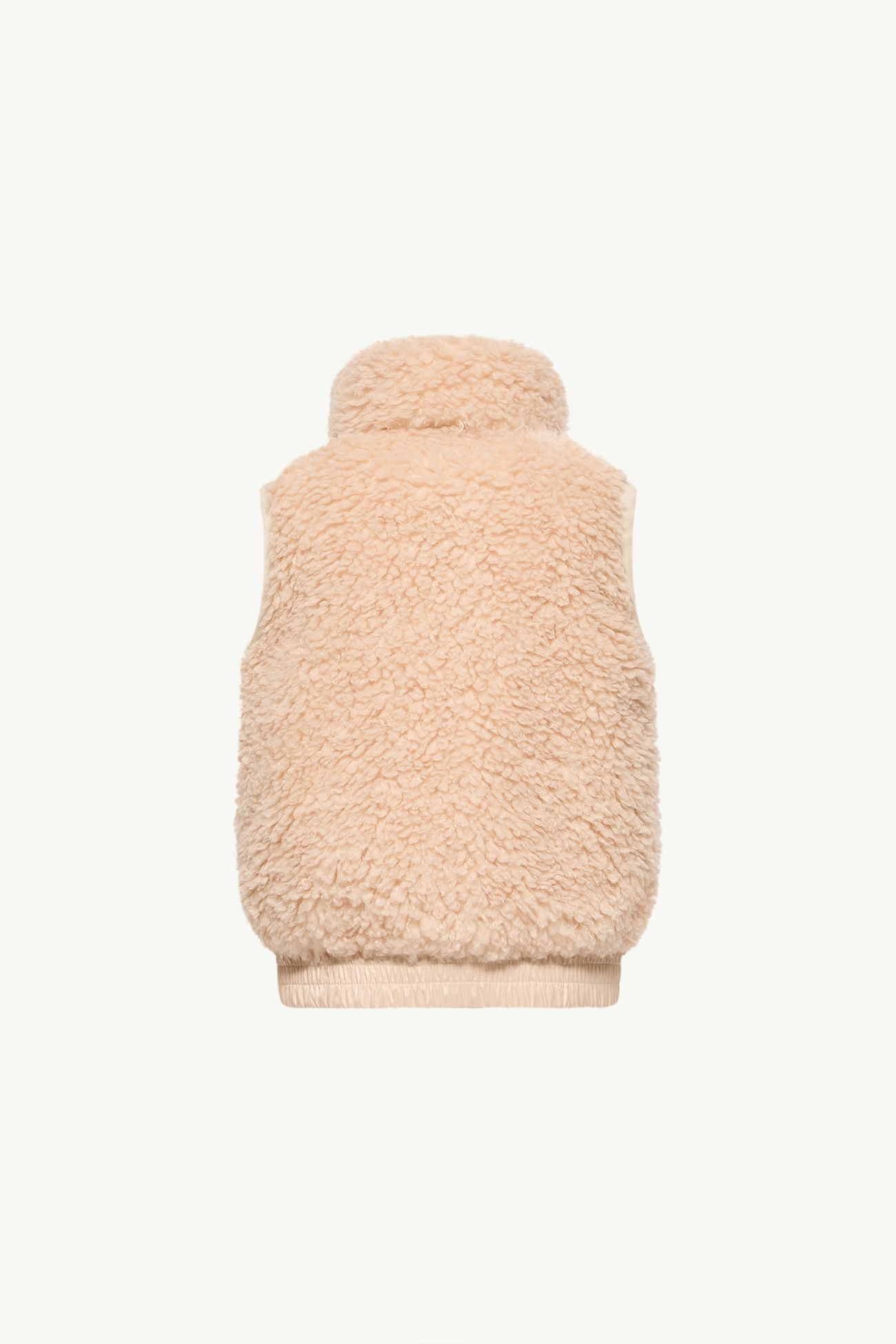 泰迪布羽絨背心 女童 淺粉紅色 Moncler 2