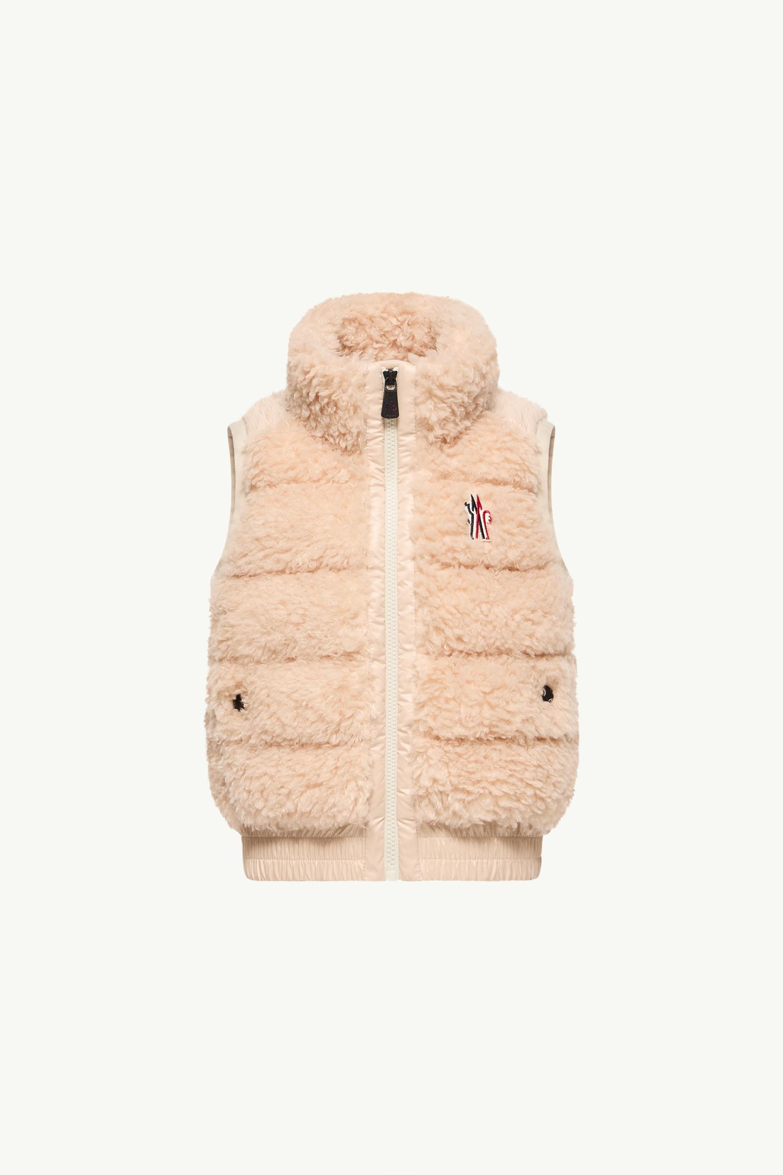 Teddy Daunenweste Mädchen Hellpink Moncler, 1 of 0