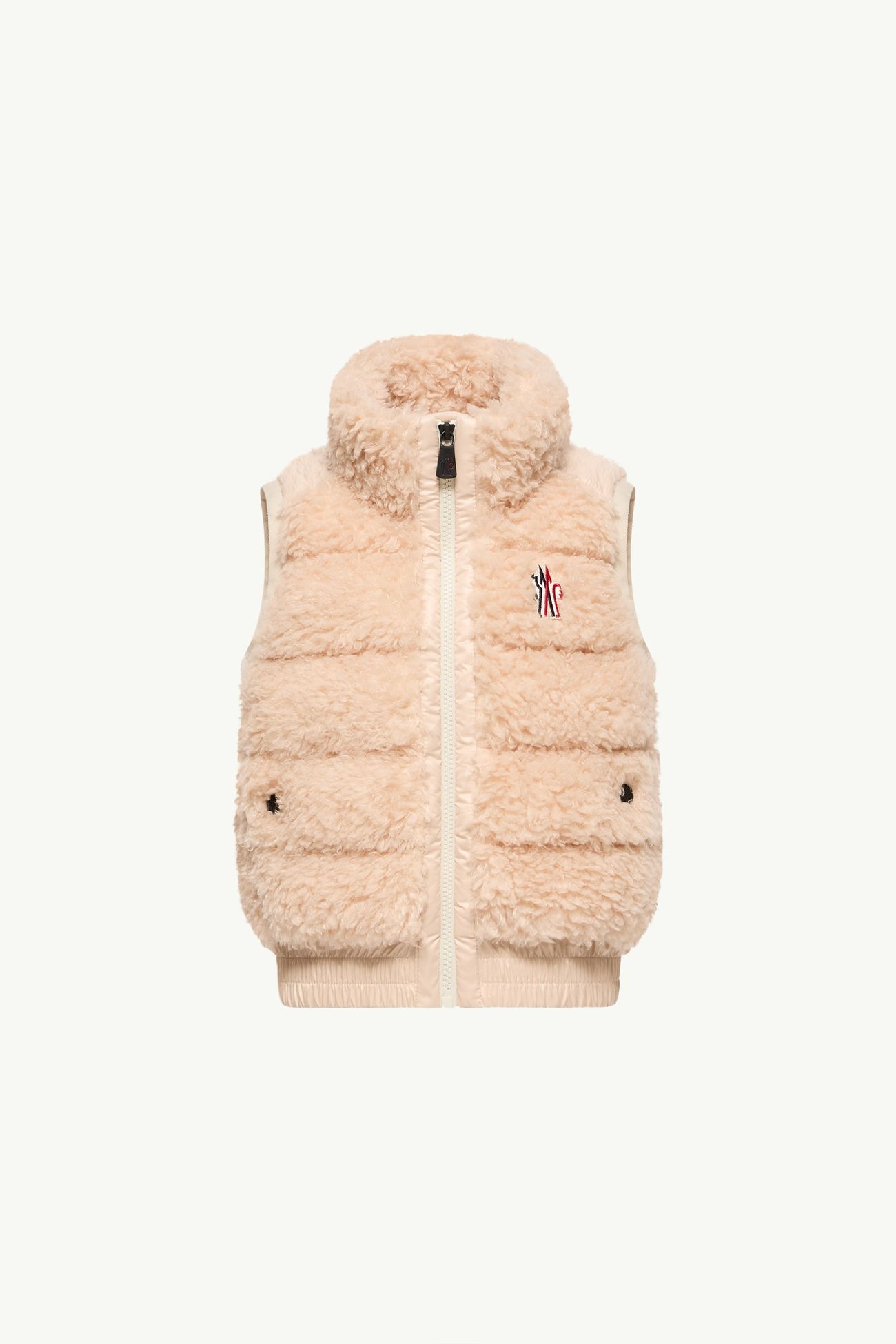 Teddy Daunenweste Mädchen Hellpink Moncler 0