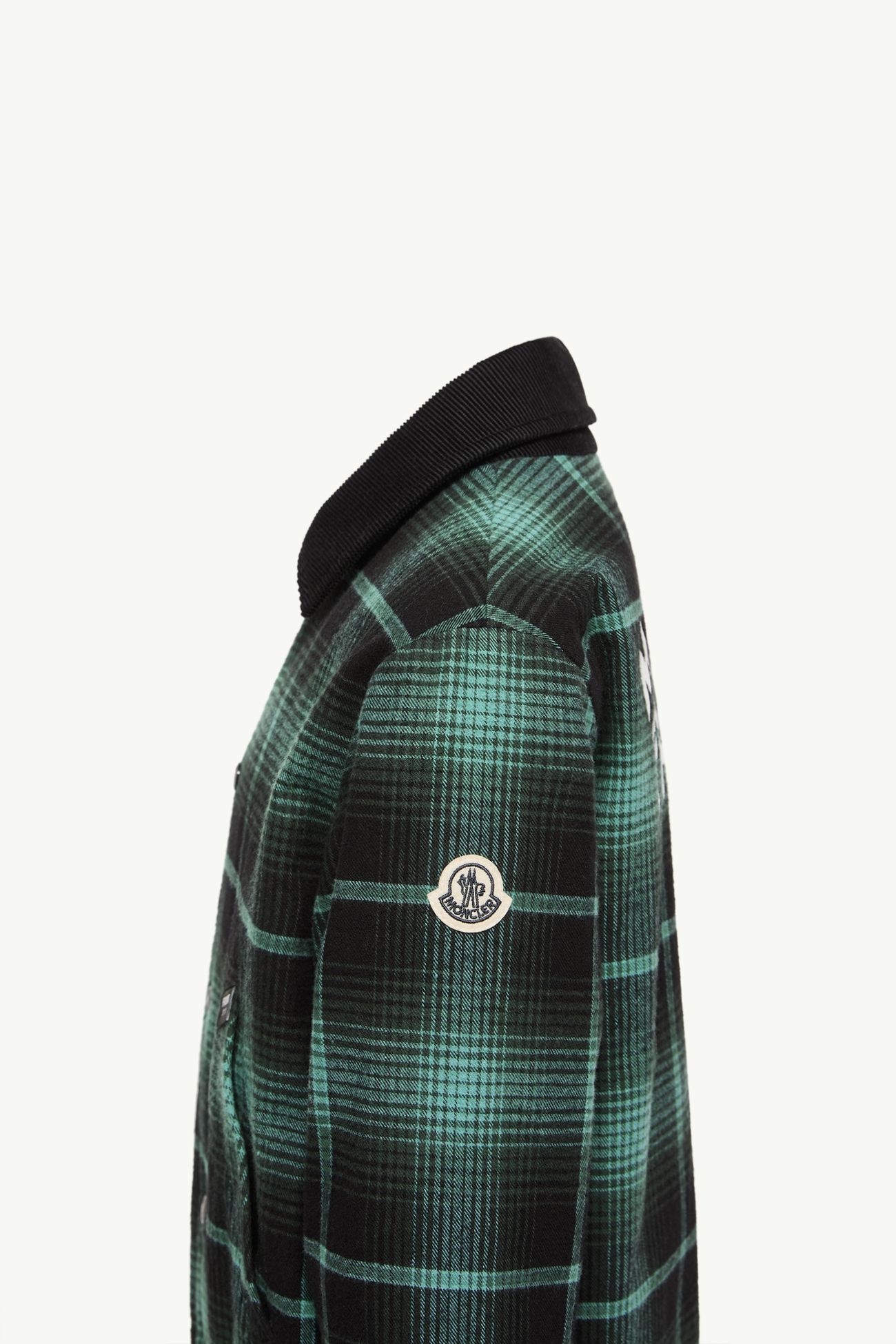 Moncler x FRGMTmini Ryūha ジャケット ボーイズ ブラック& グリーン Moncler 1