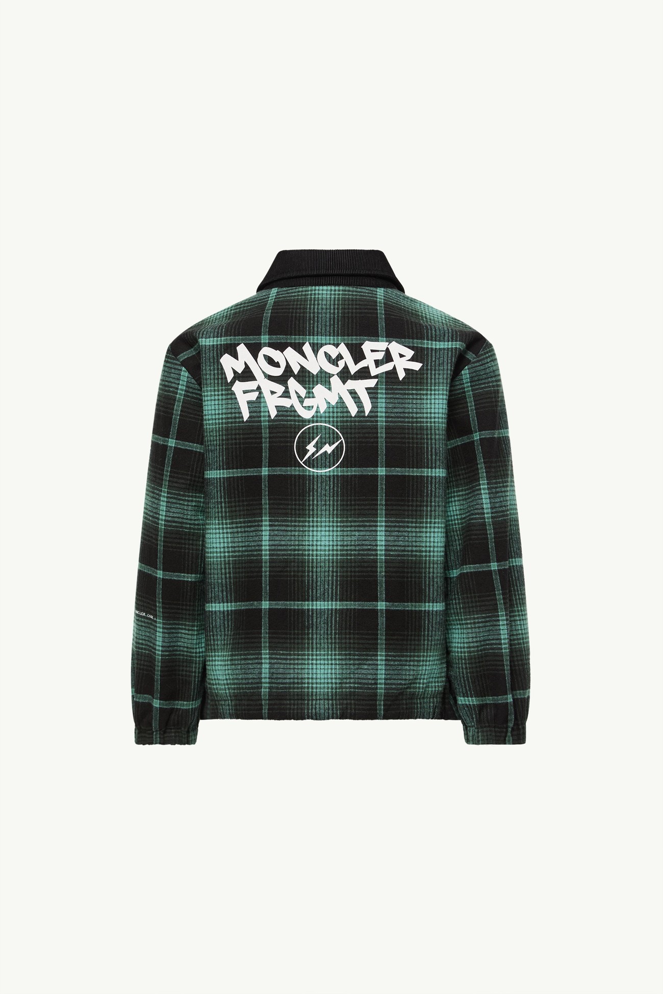 Moncler x FRGMTmini Ryūha Reversible Jacket Boy Black & Green Moncler 3