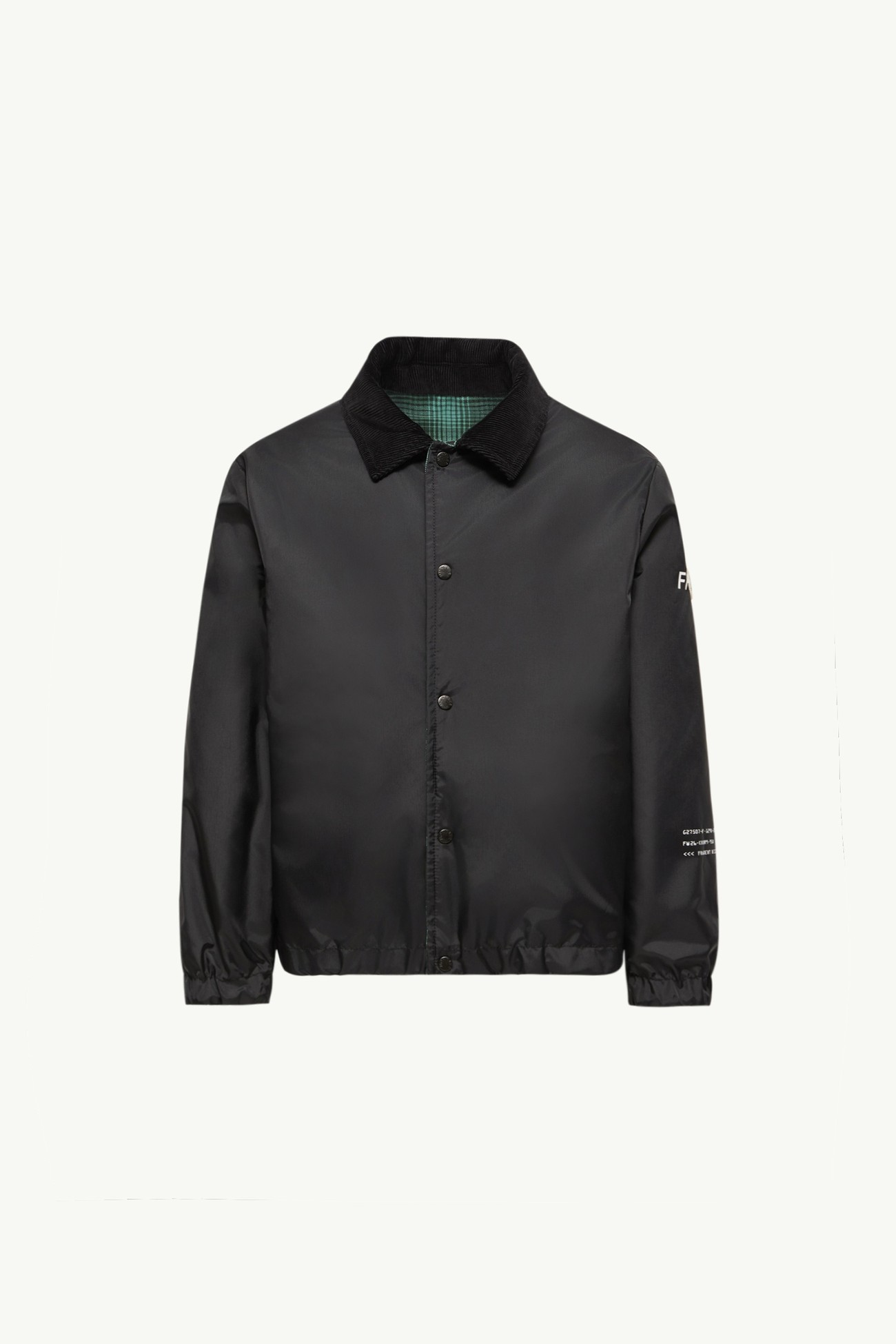 Chaqueta reversible Moncler x FRGMTmini Ryūha Niño Negro & Verde Moncler 4