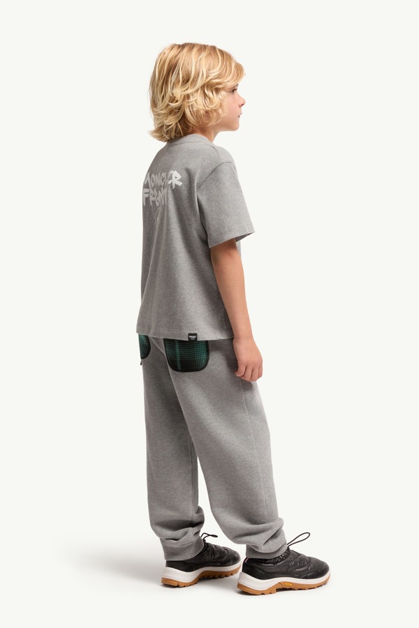 Camiseta con logotipo Moncler x FRGMTmini Niño Gris Moncler 0